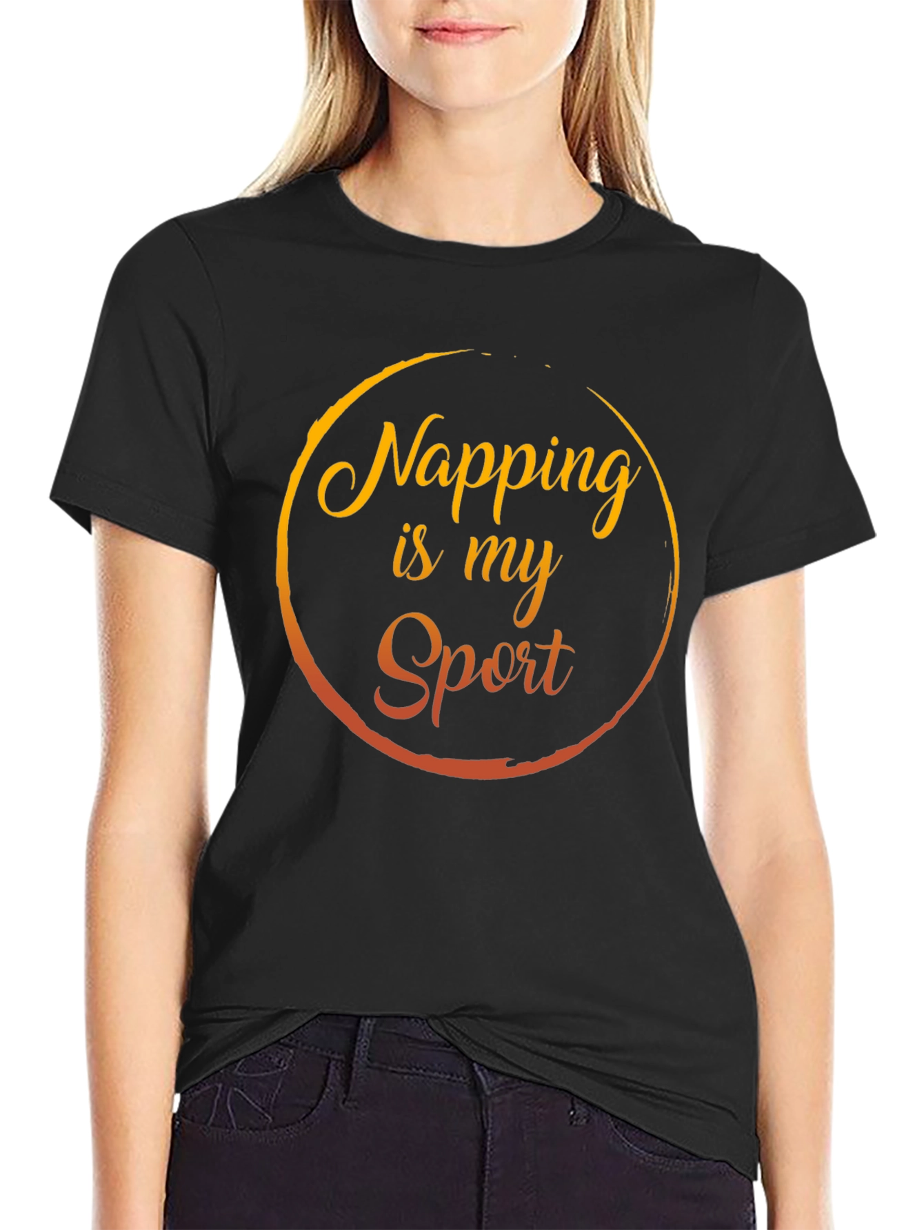 Napping is My Sport Graphic Tee