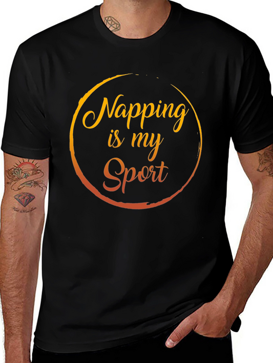 Napping is My Sport Graphic Tee