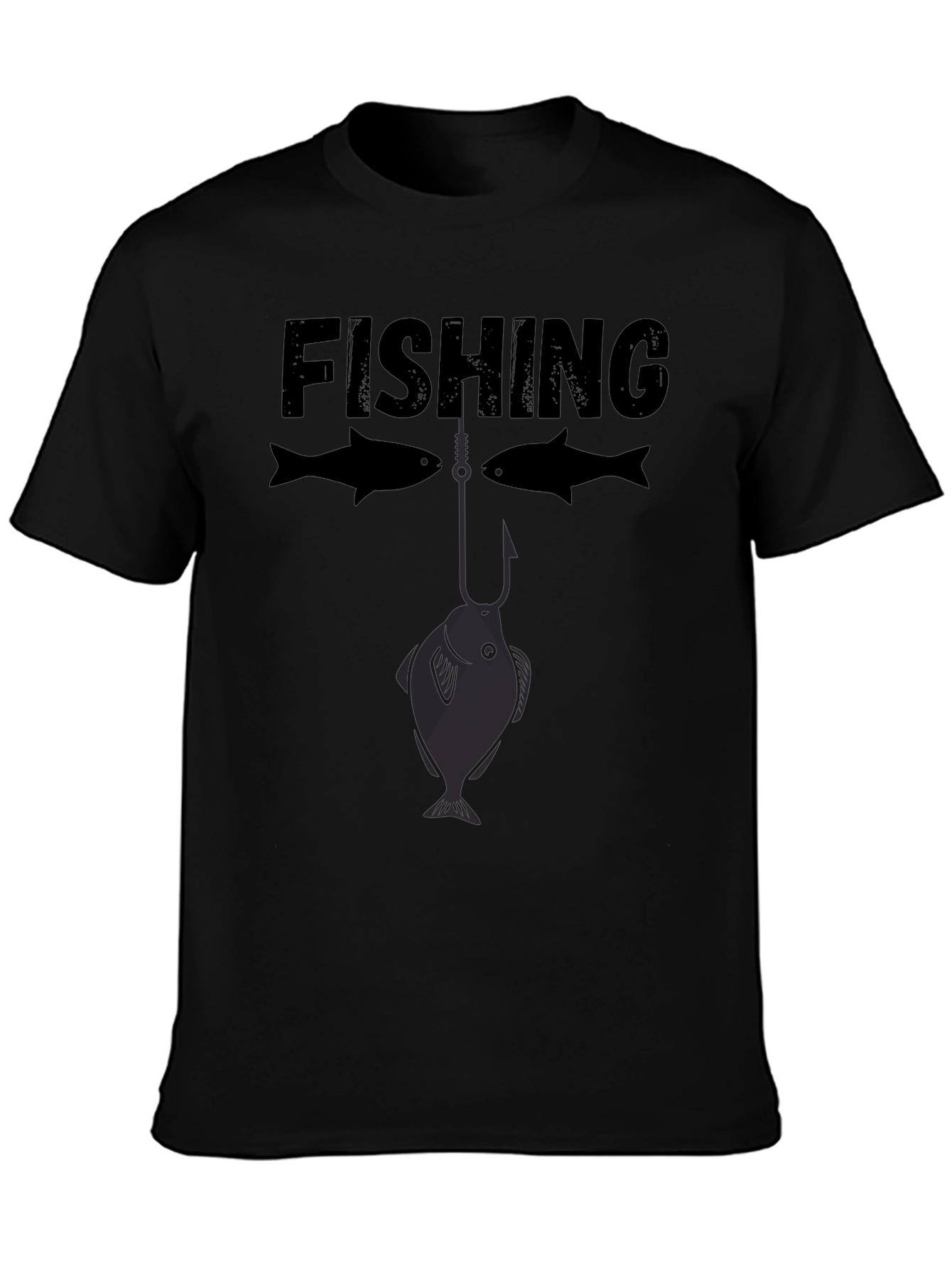 Fishing T-Shirt - Funny Fish Hook Design
