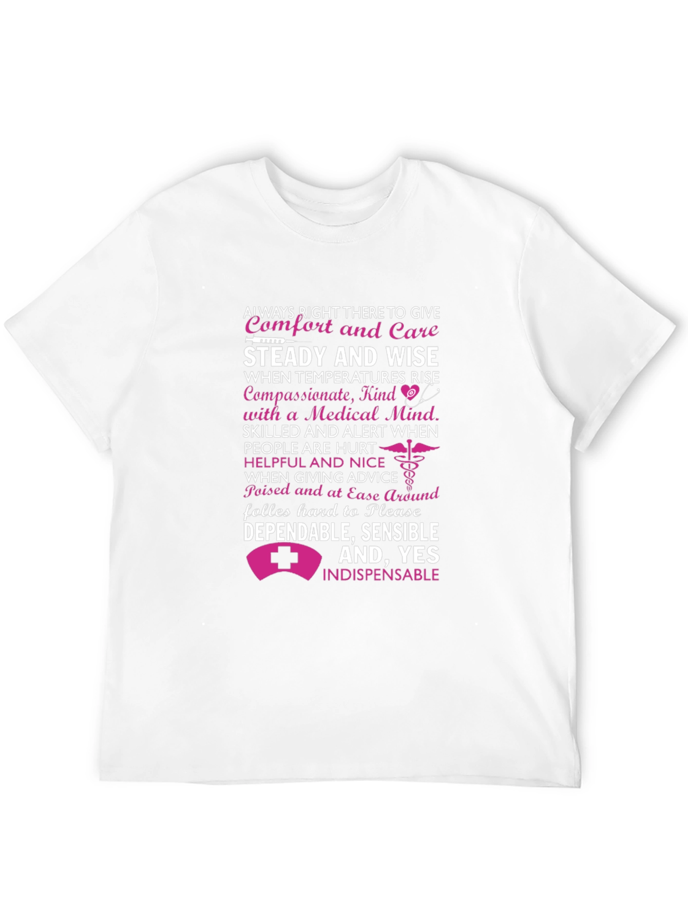 Nurse Appreciation T-Shirt - Steady and Wise