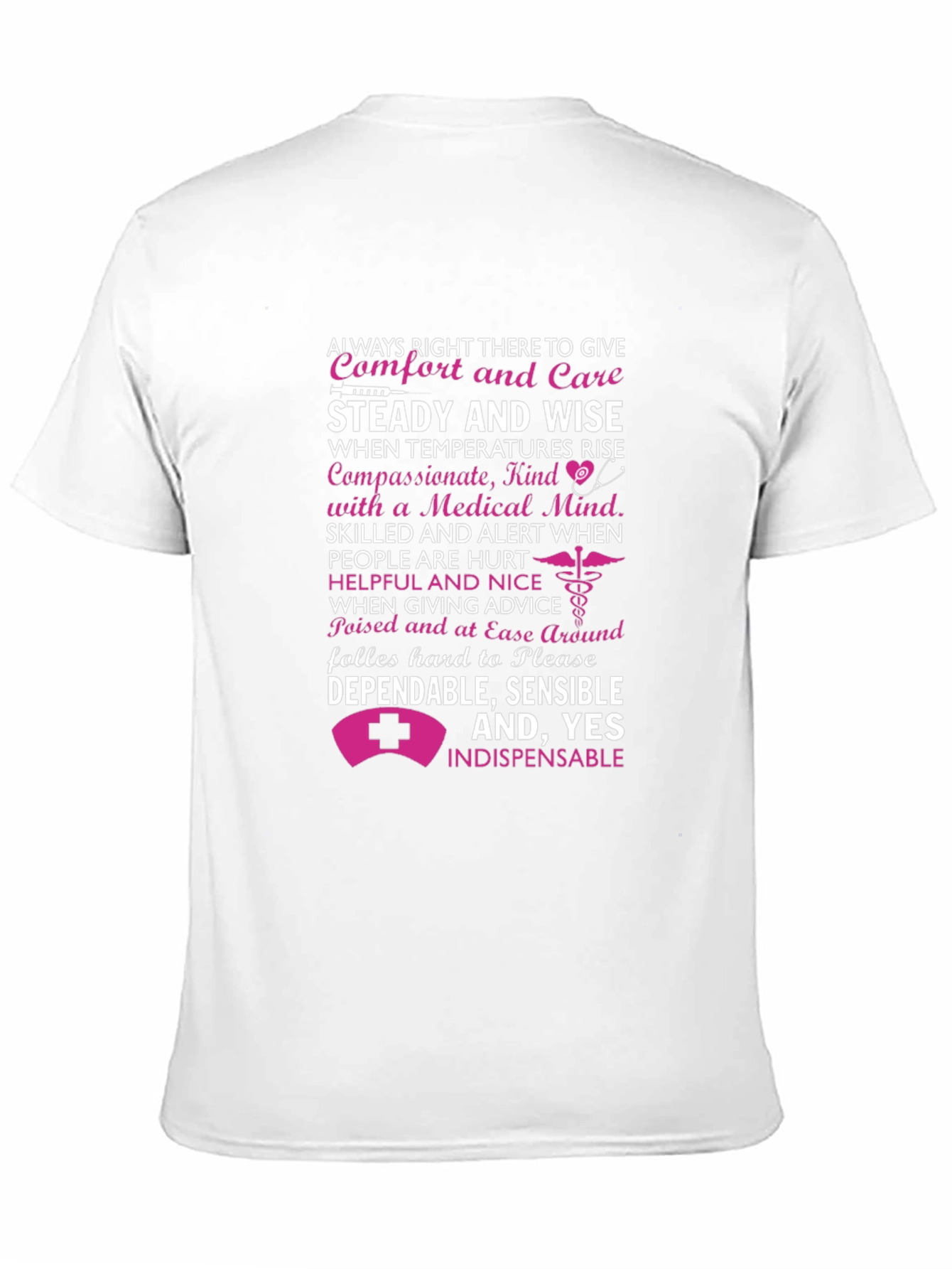 Nurse Appreciation T-Shirt - Steady and Wise