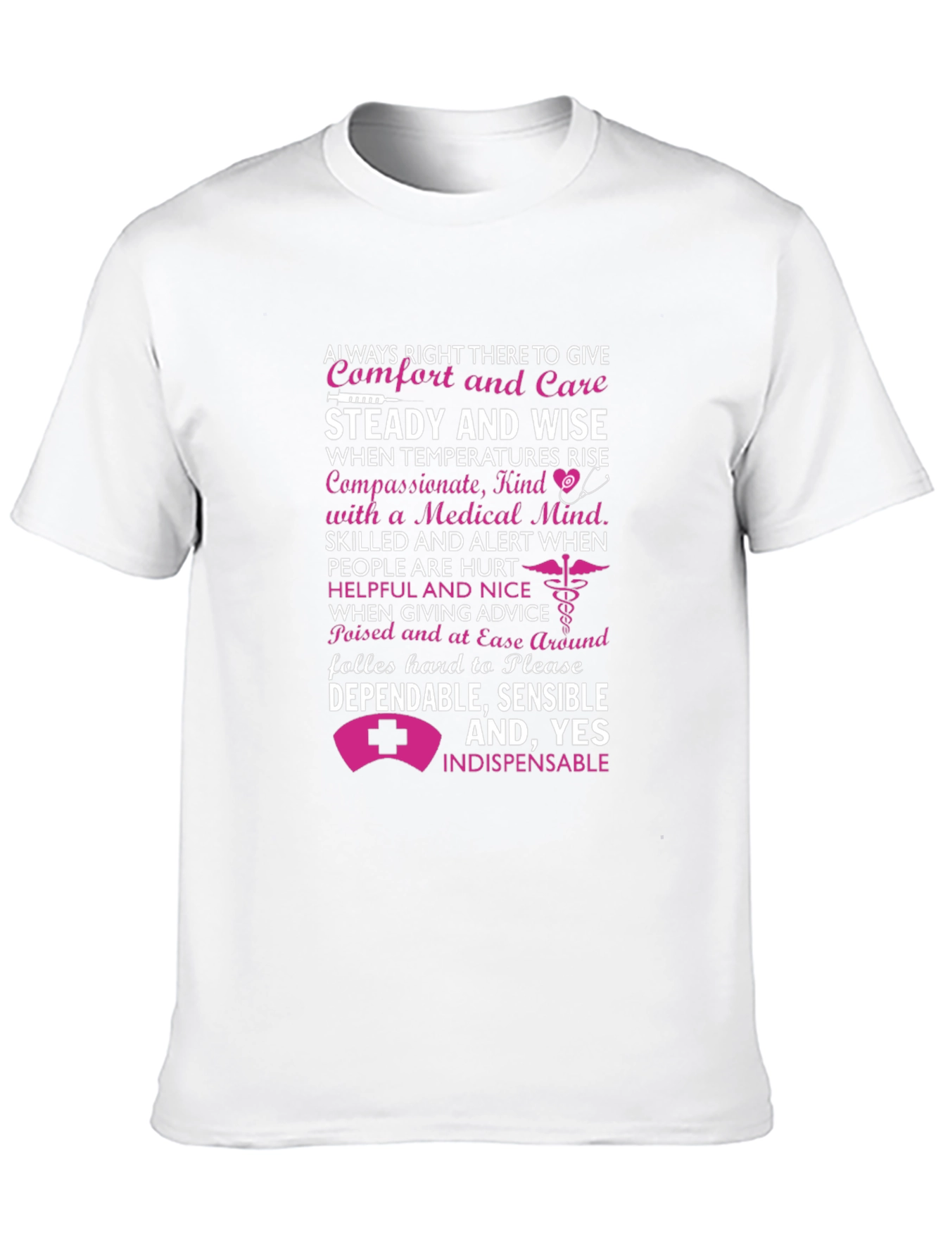 Nurse Appreciation T-Shirt - Steady and Wise