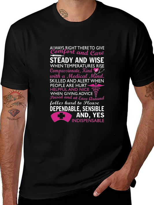 Nurse Appreciation T-Shirt - Steady and Wise
