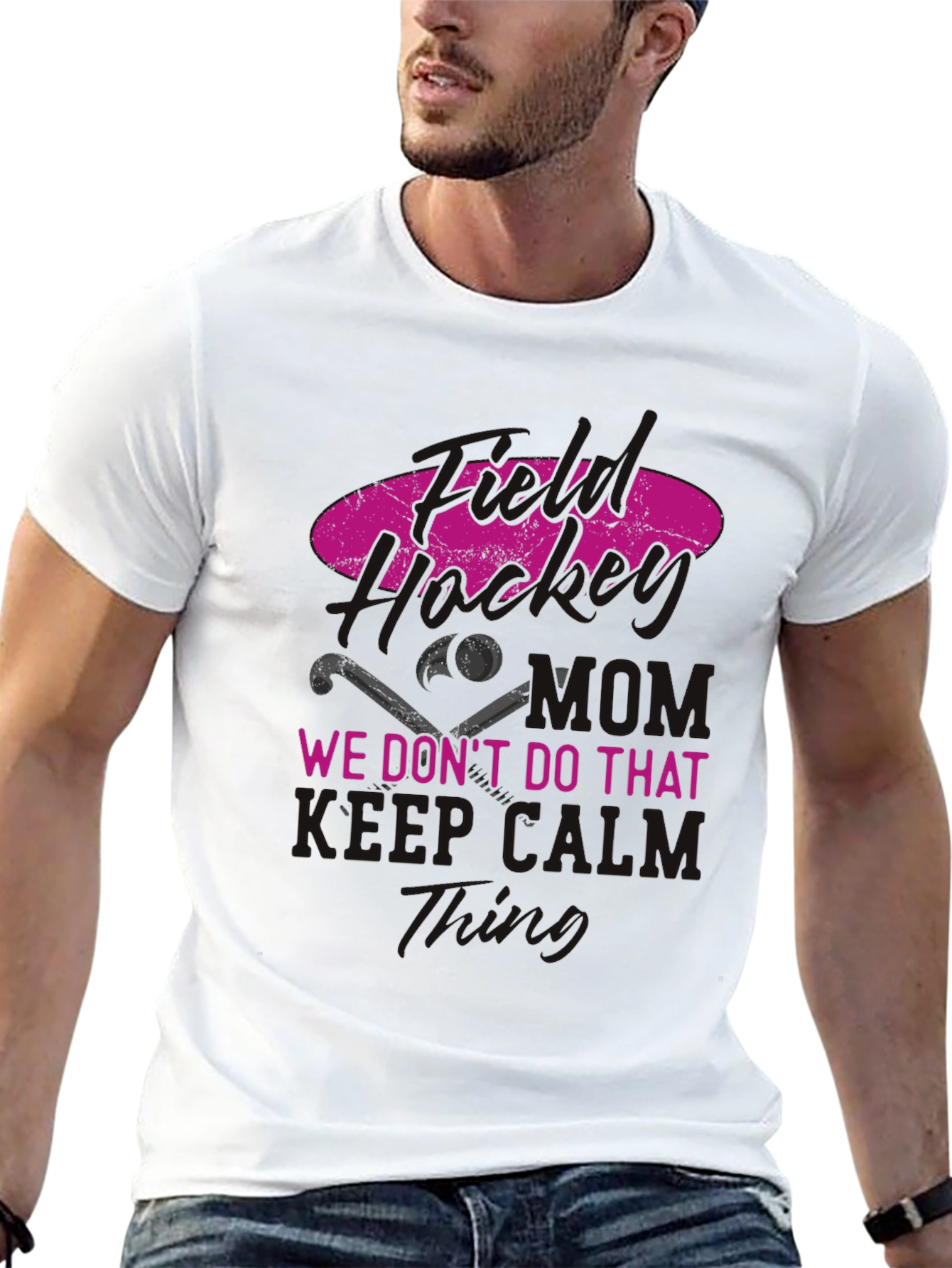 Field Hockey Mom Graphic Tee