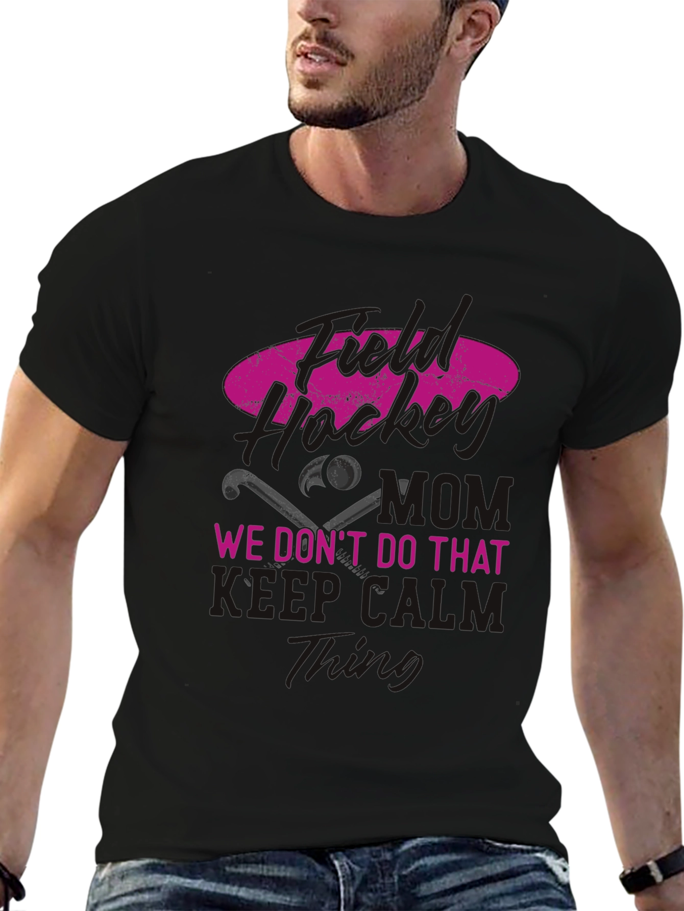 Field Hockey Mom Graphic Tee