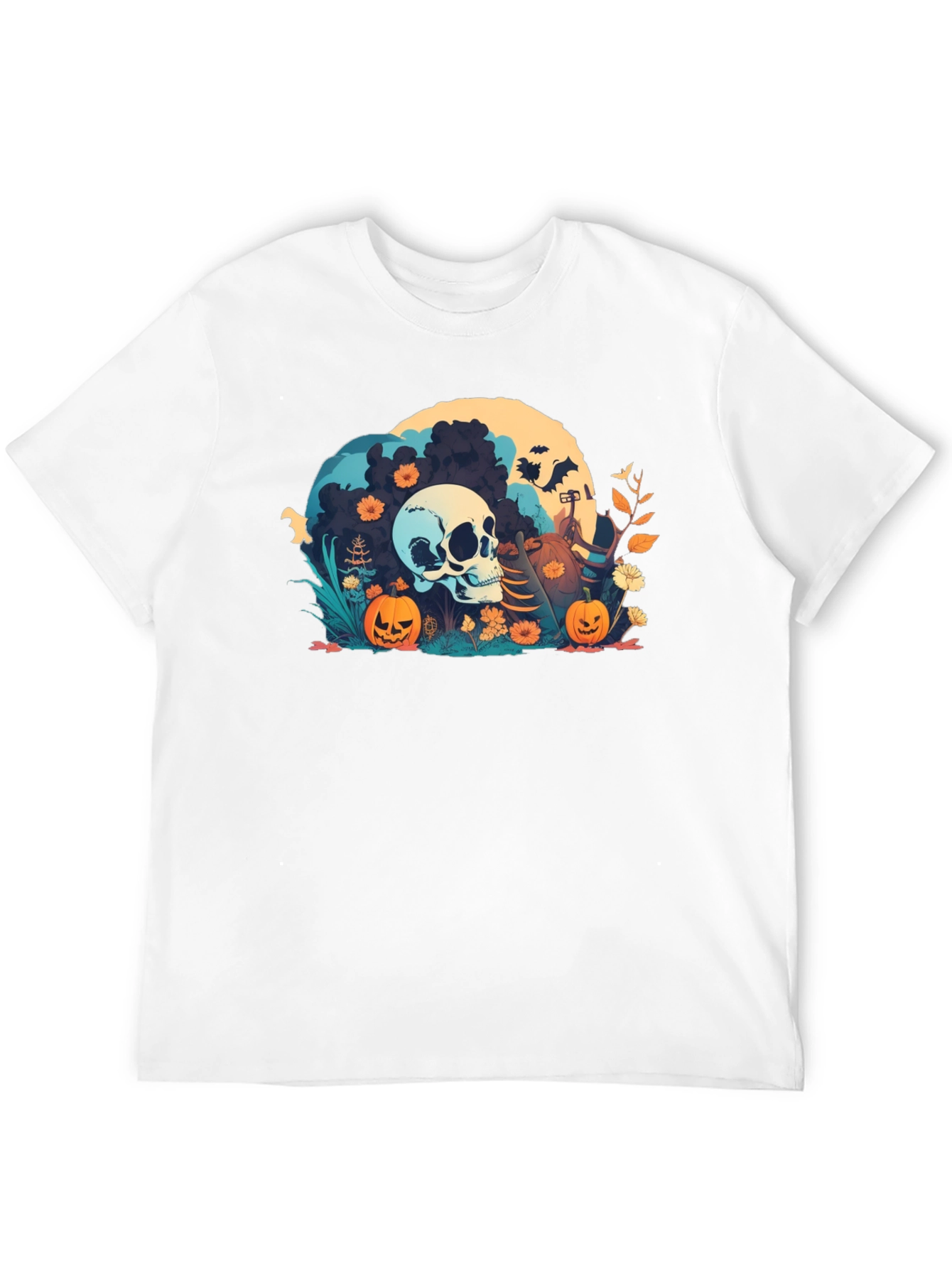 Halloween Skull T-Shirt
