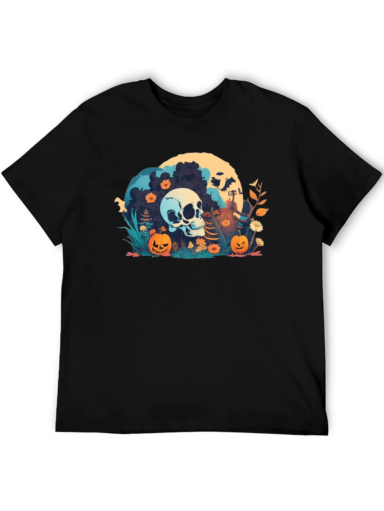 Halloween Skull T-Shirt