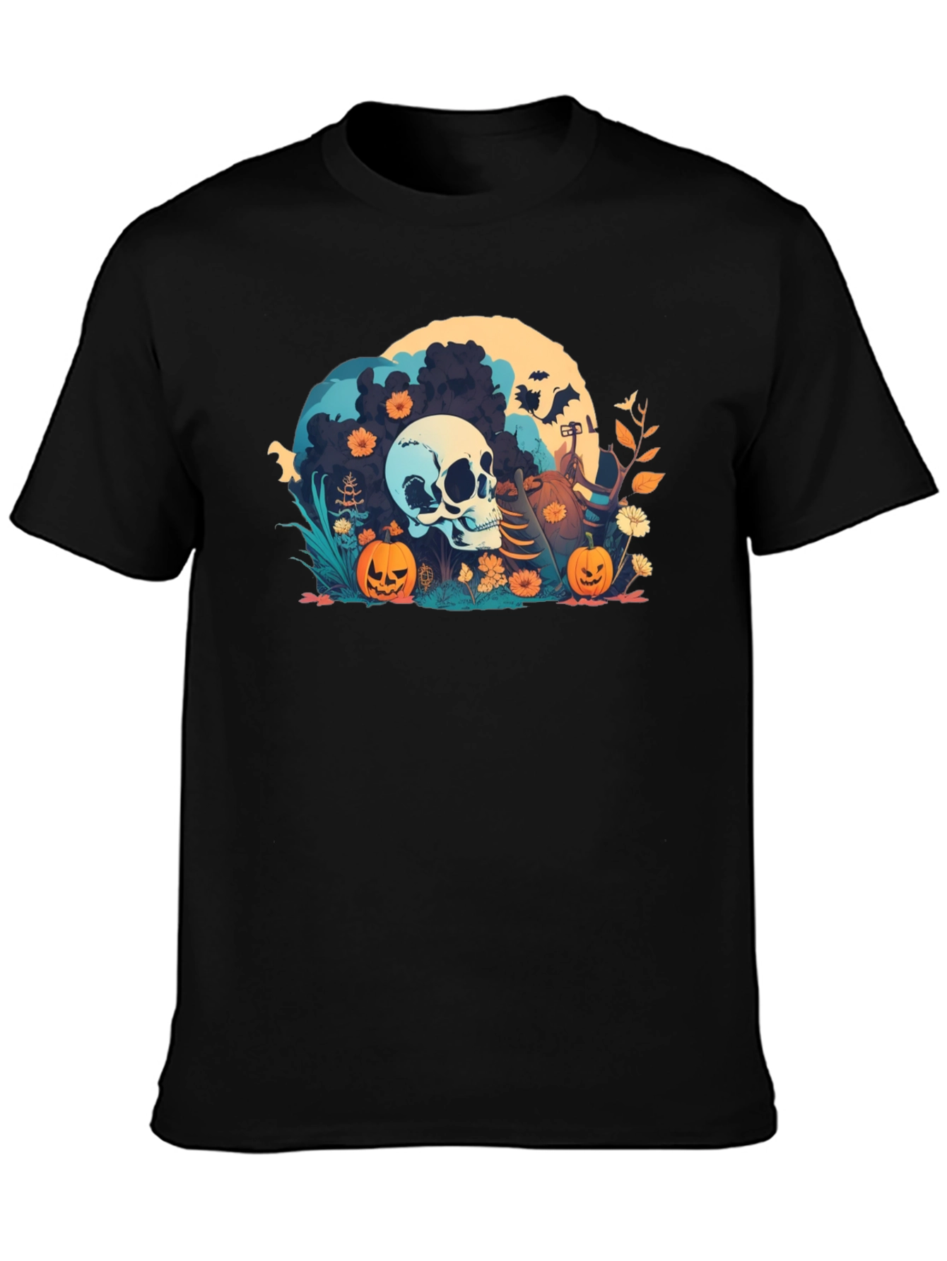 Halloween Skull T-Shirt