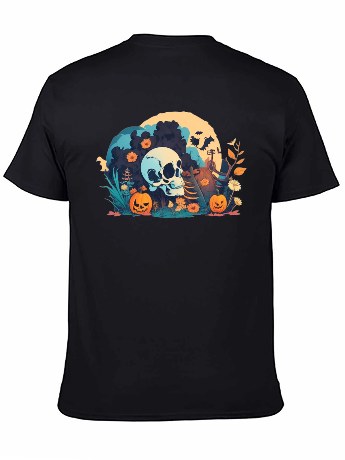 Halloween Skull T-Shirt