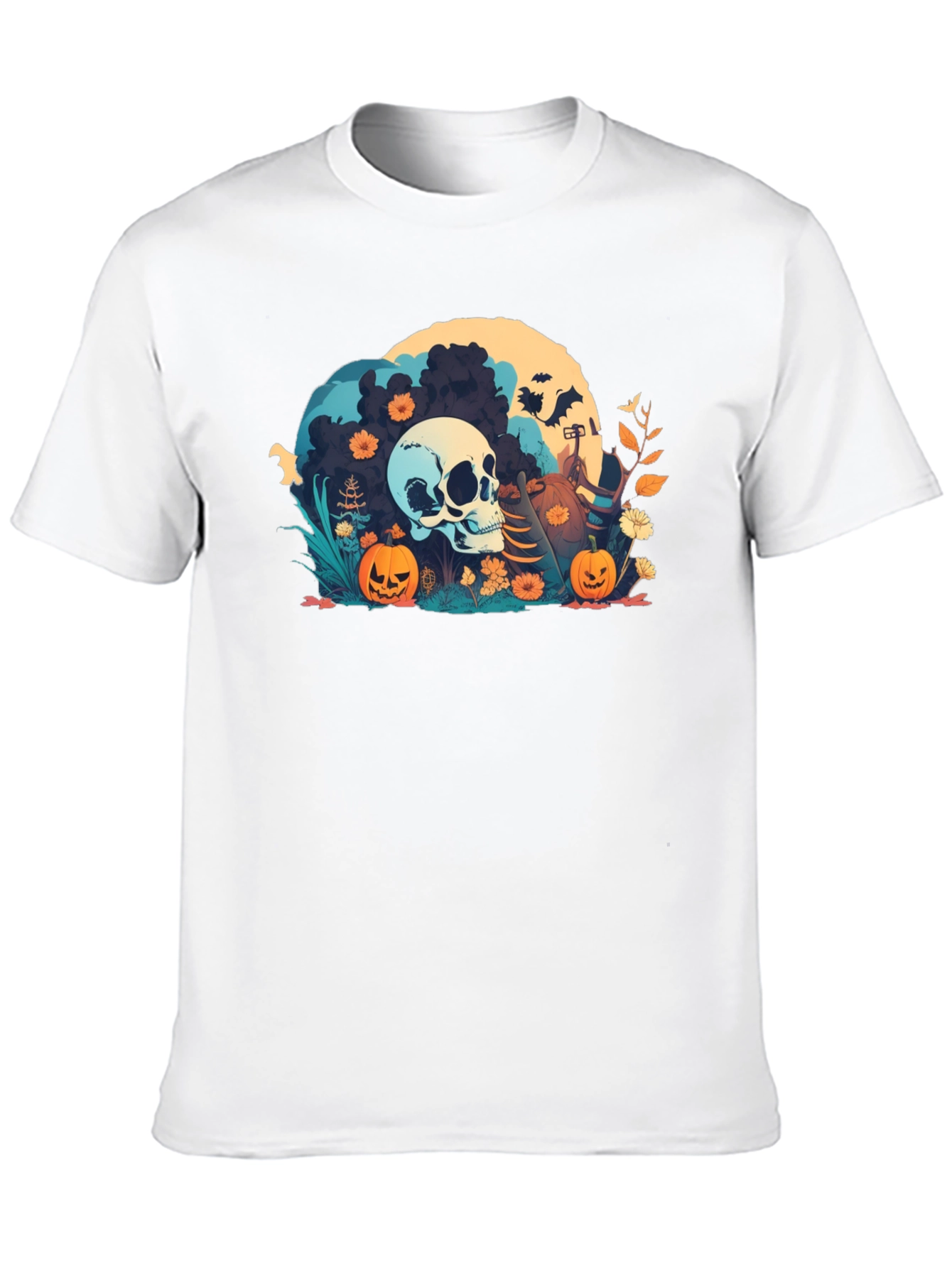 Halloween Skull T-Shirt