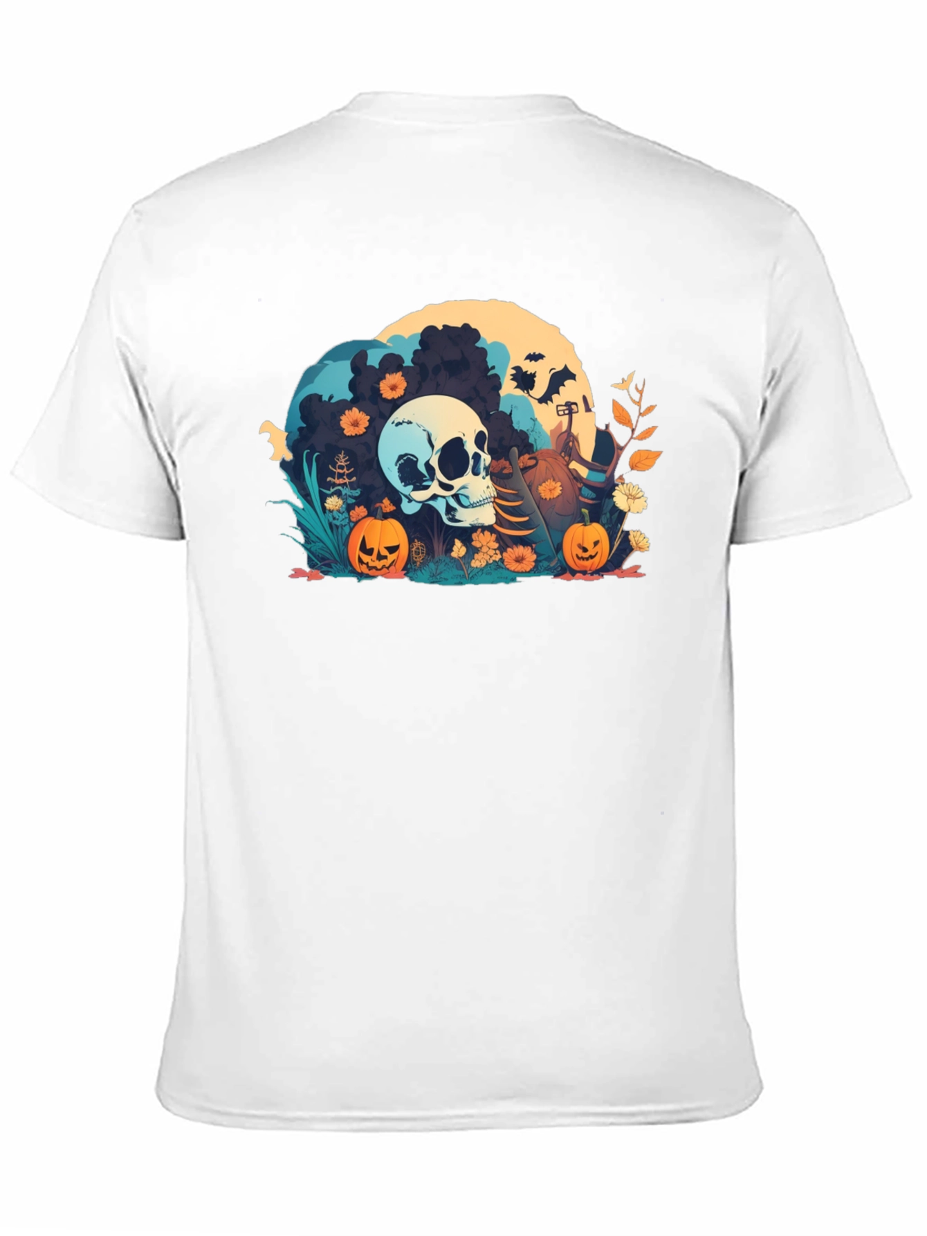 Halloween Skull T-Shirt