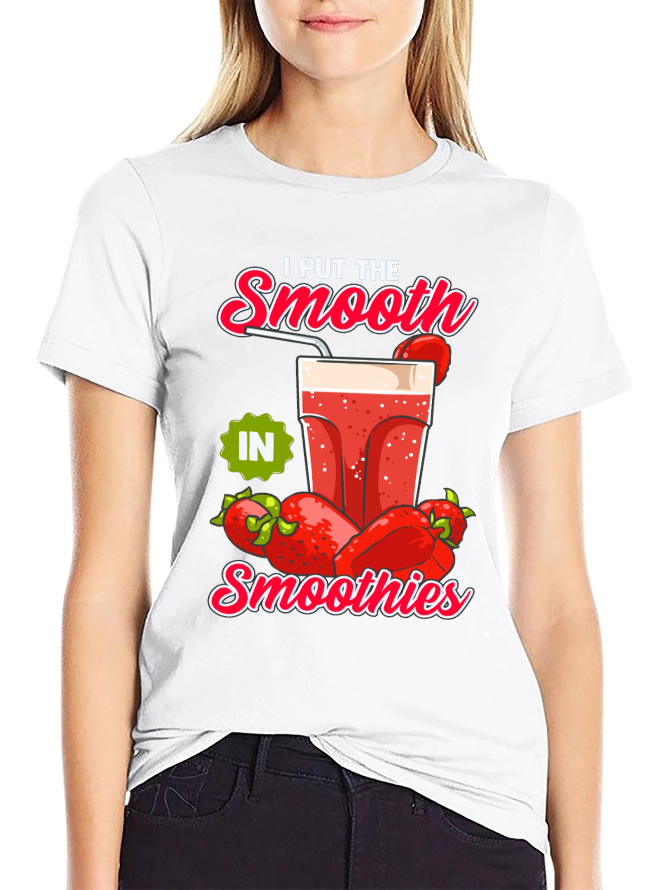 I Put The Smooth in Smoothies Graphic Tee