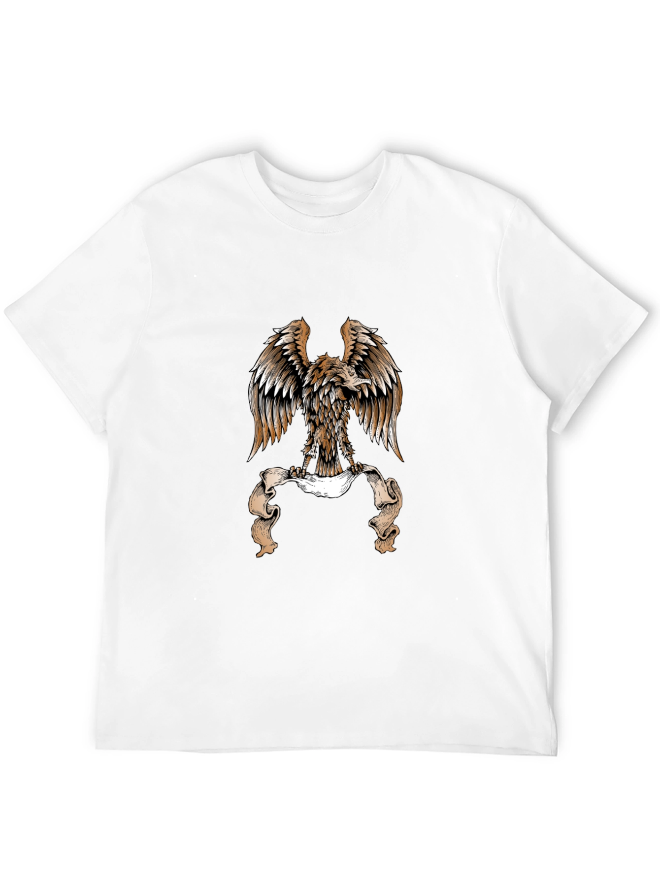 Eagle Graphic Black T-Shirt - Bold Design