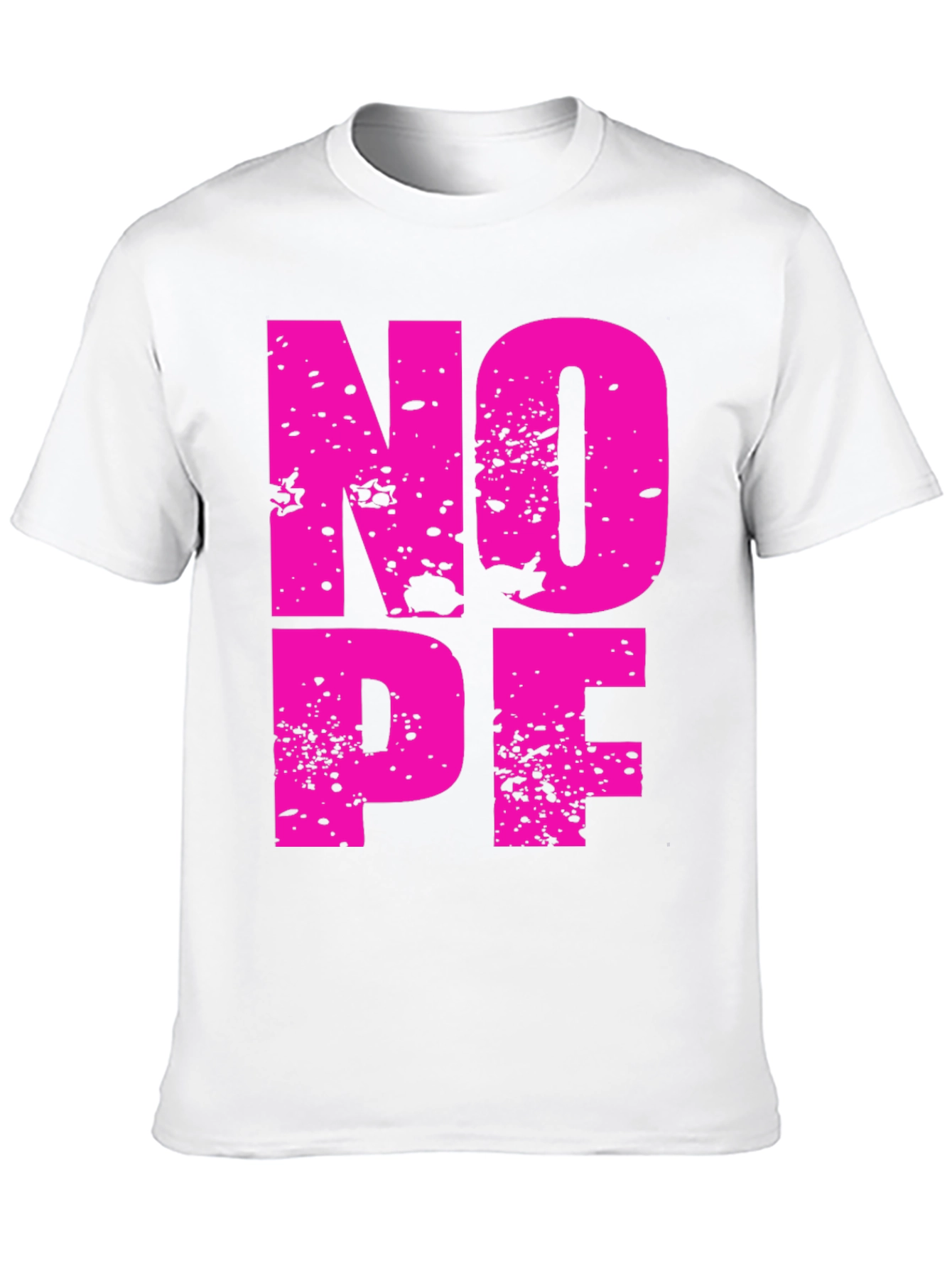 NOPE Graphic Tee - Bold Statement T-Shirt