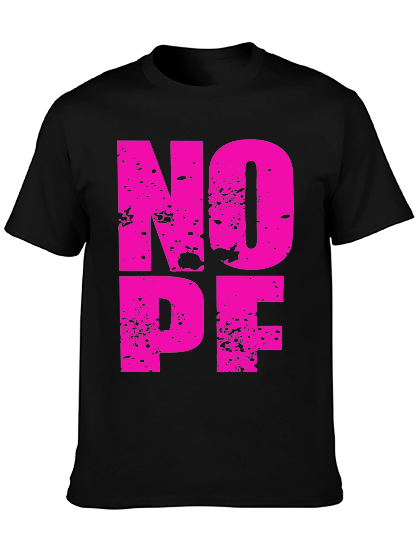 NOPE Graphic Tee - Bold Statement T-Shirt