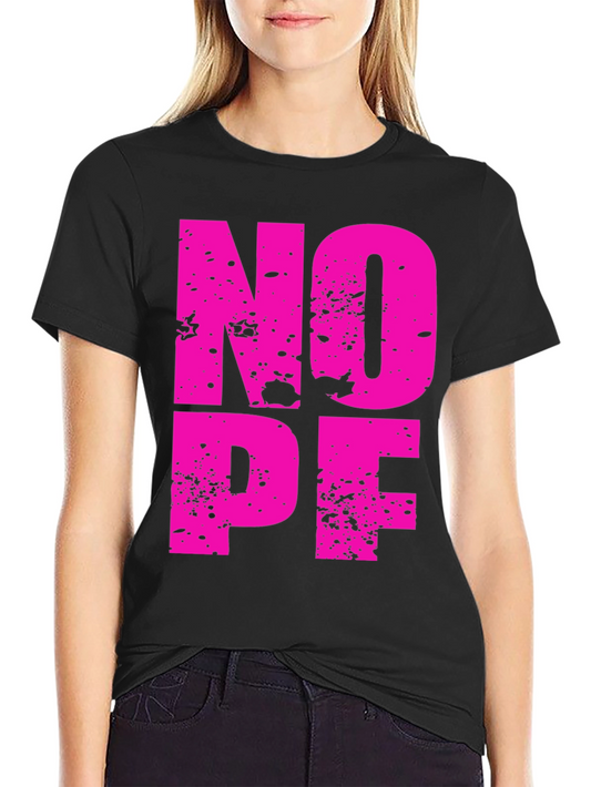 NOPE Graphic Tee - Bold Statement T-Shirt