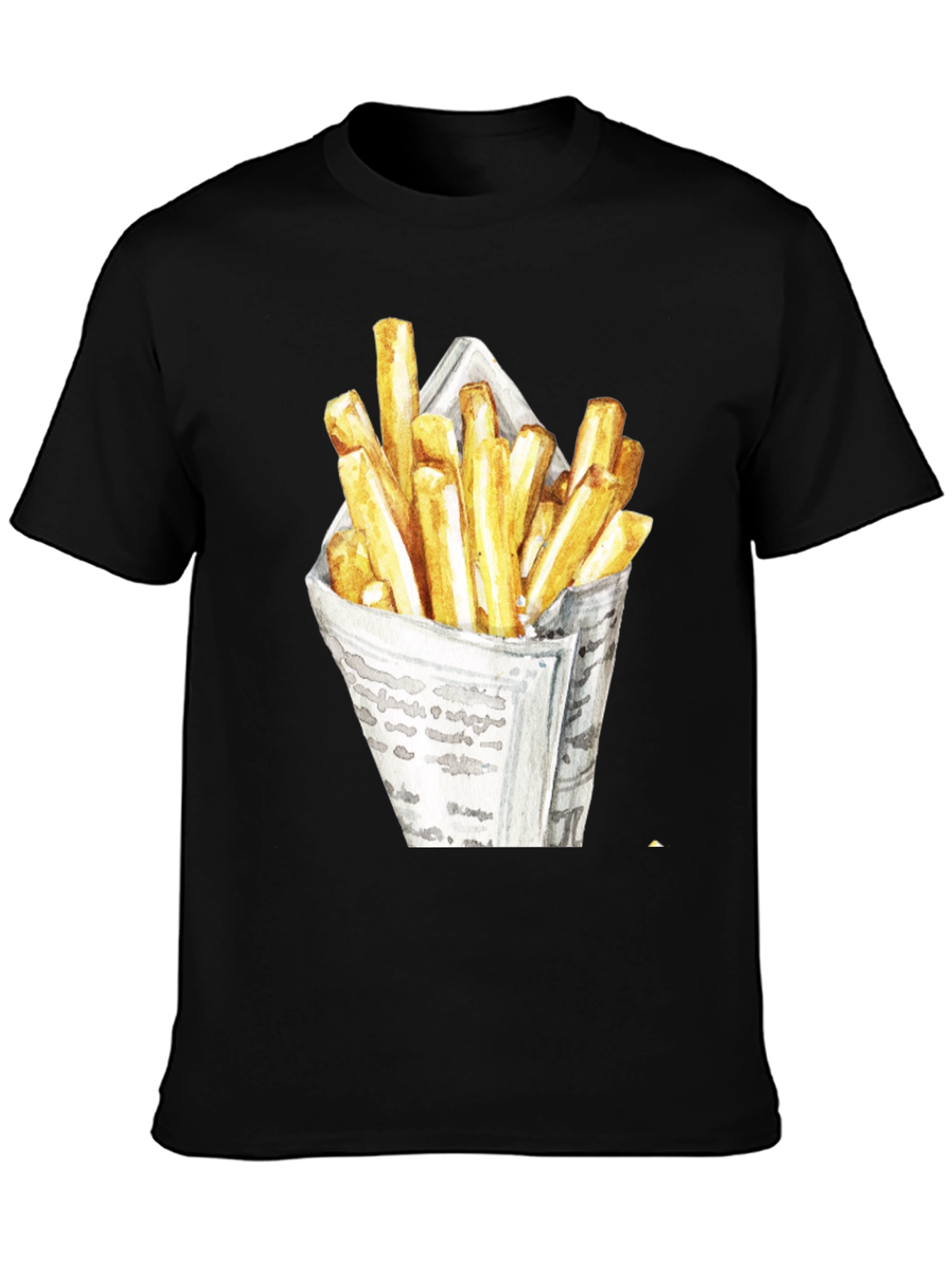 French Fries Graphic Tee - Unisex Casual T-Shirt