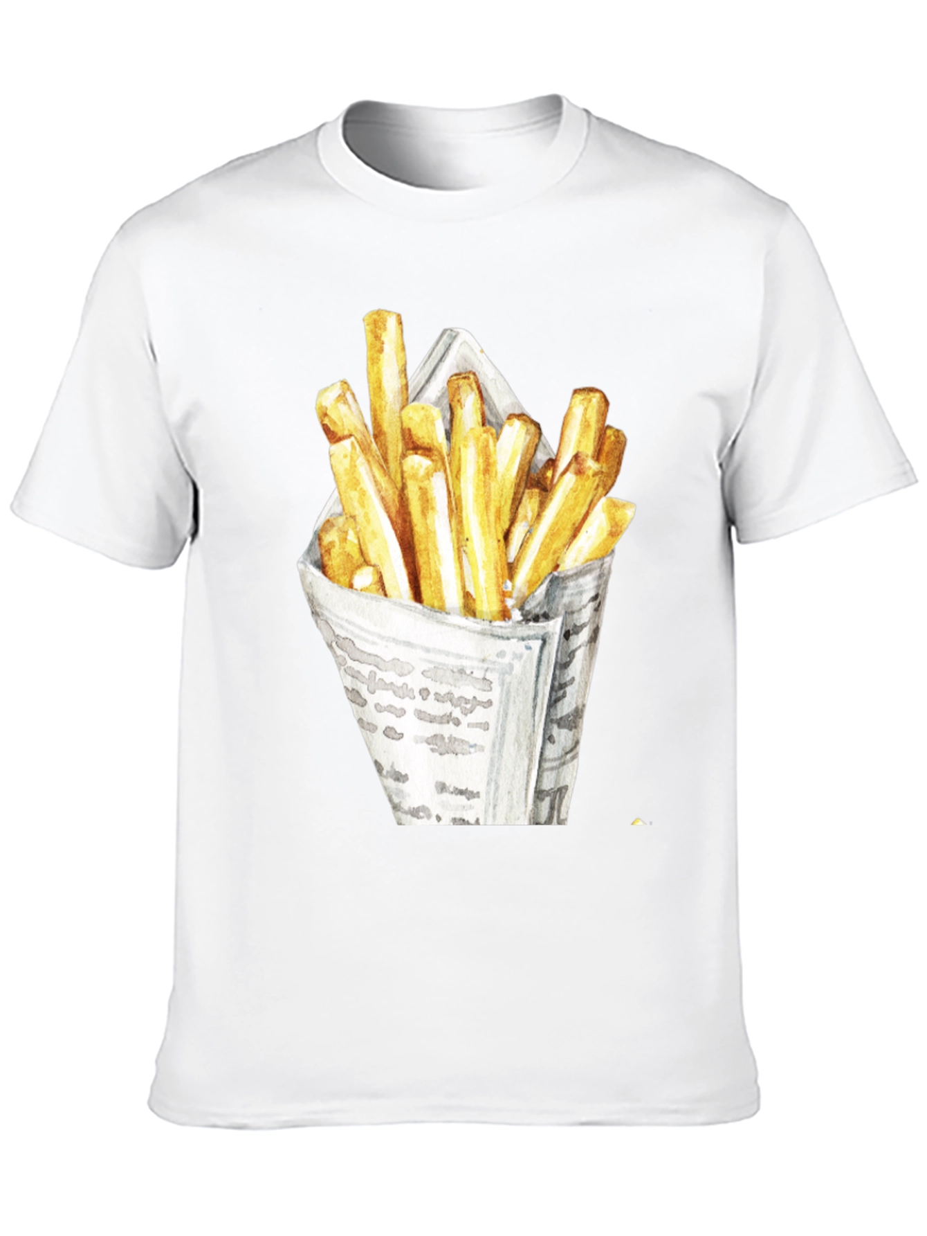 French Fries Graphic Tee - Unisex Casual T-Shirt