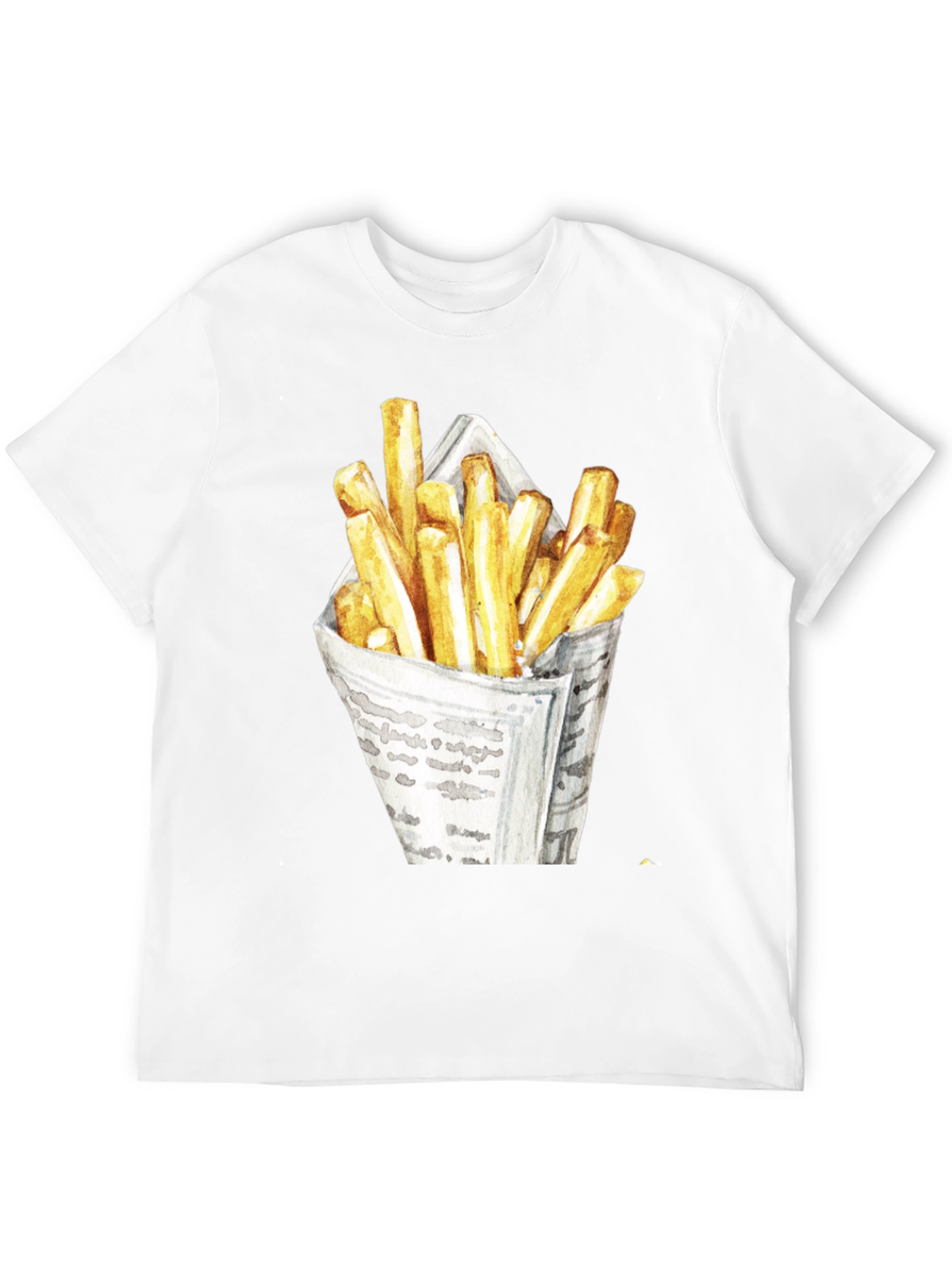 French Fries Graphic Tee - Unisex Casual T-Shirt