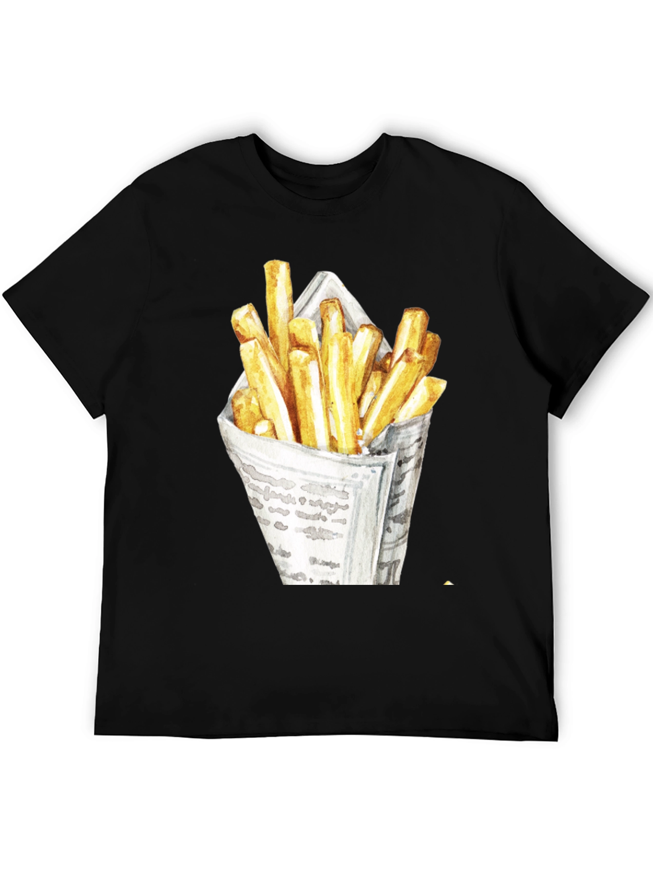 French Fries Graphic Tee - Unisex Casual T-Shirt