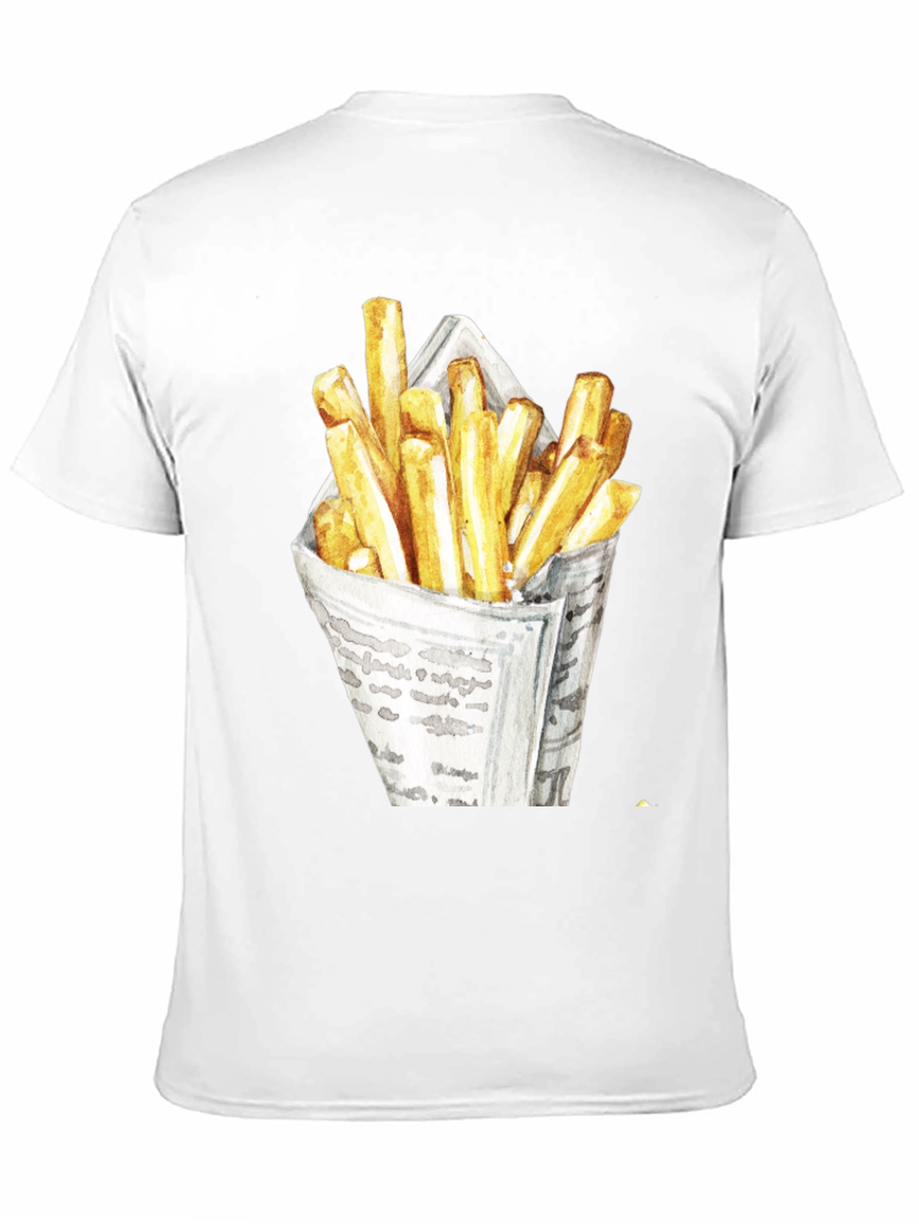 French Fries Graphic Tee - Unisex Casual T-Shirt
