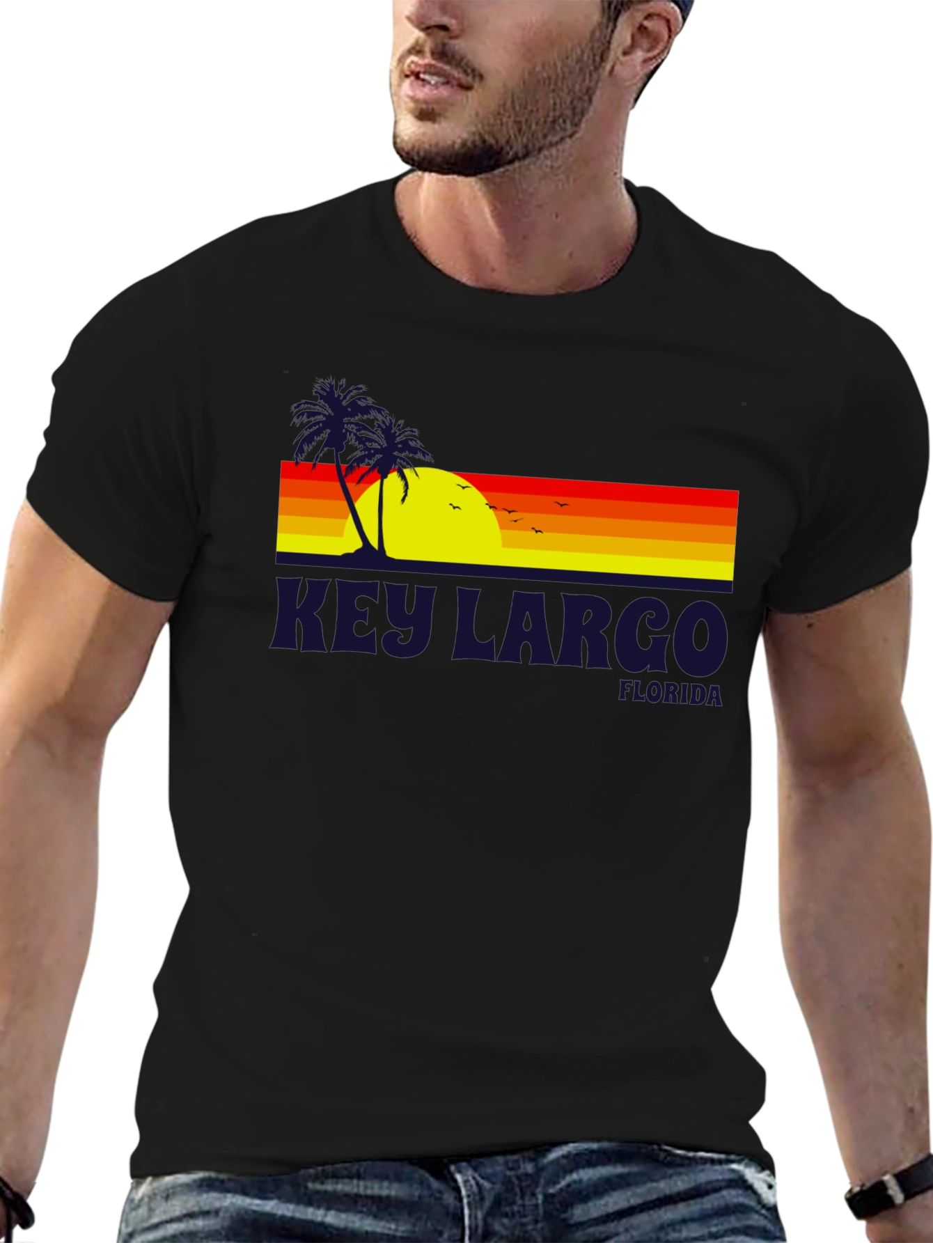 Key Largo Florida Graphic T-Shirt