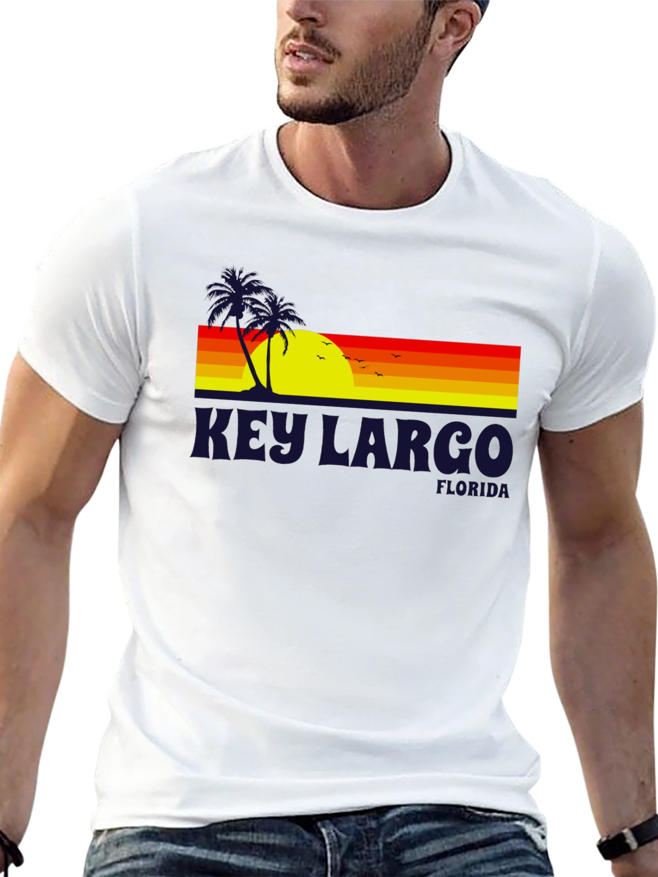Key Largo Florida Graphic T-Shirt