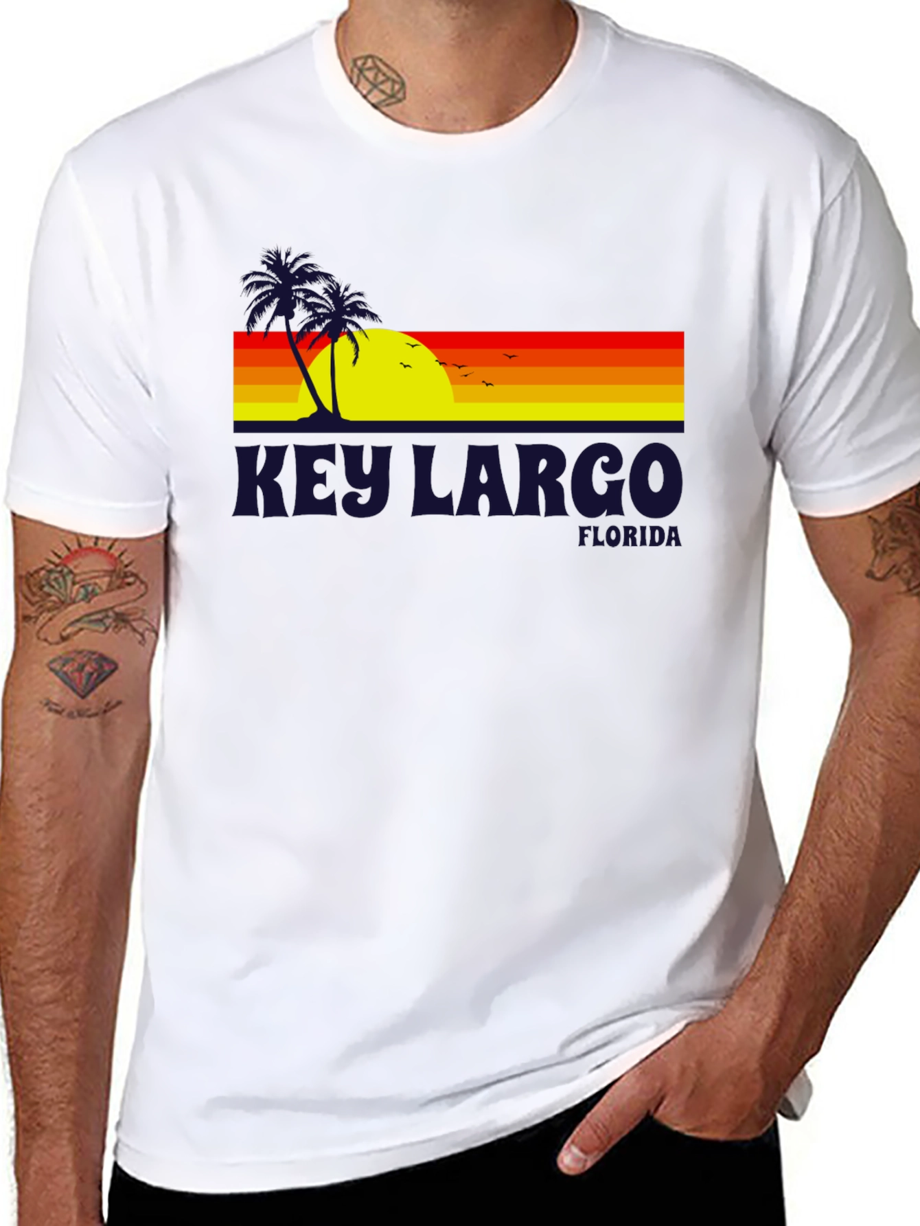 Key Largo Florida Graphic T-Shirt