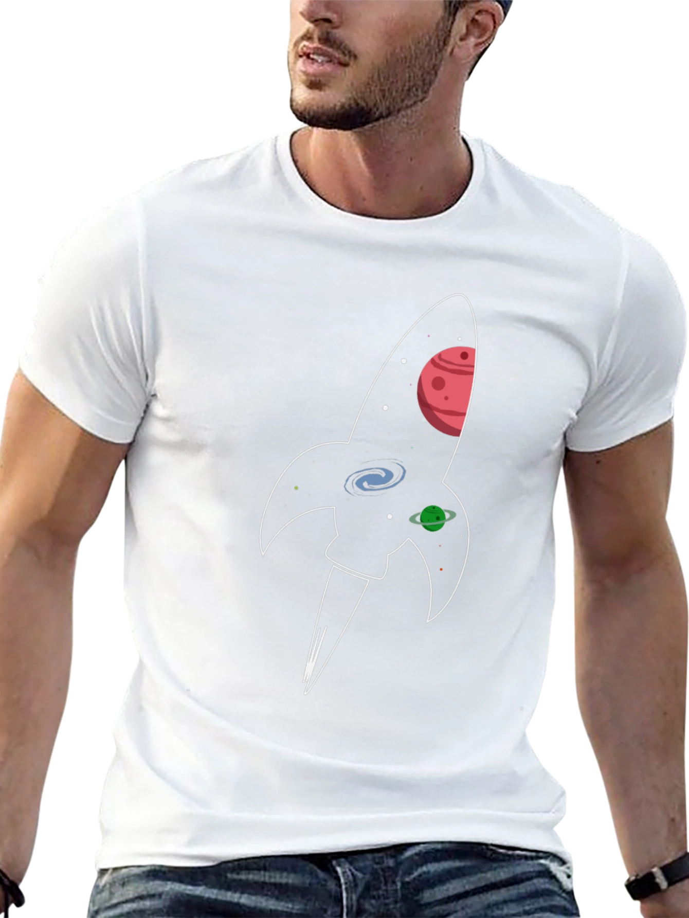 Cosmic Rocket T-Shirt