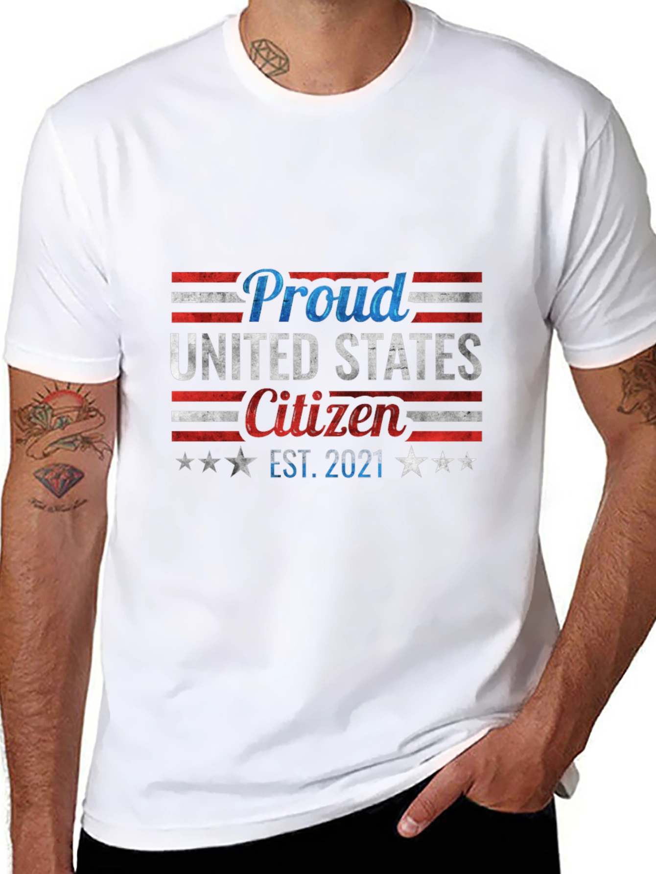 Proud United States Citizen Est. 2021 T-Shirt
