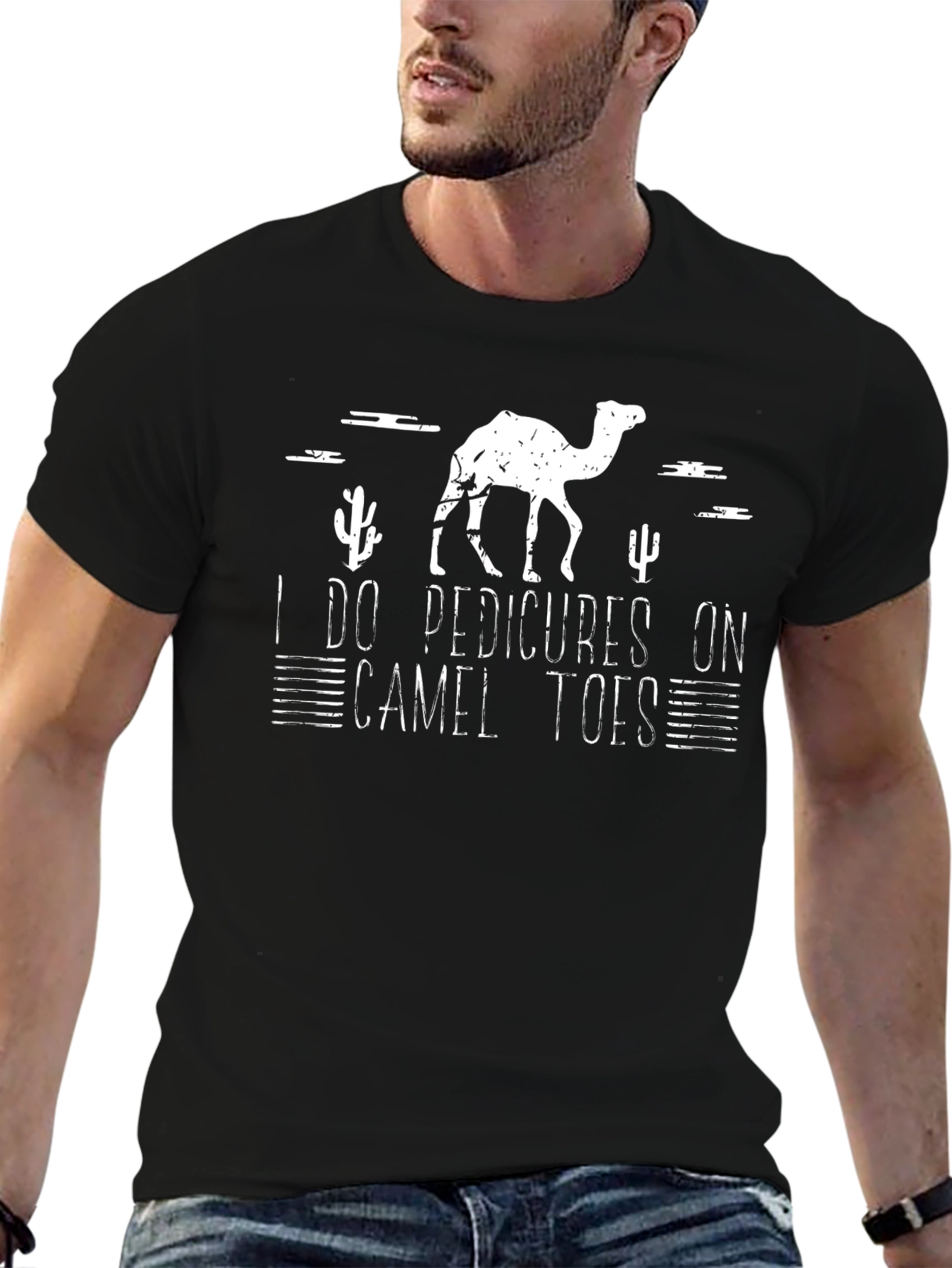 I Do Pedicures On Camel Toes Graphic T-Shirt