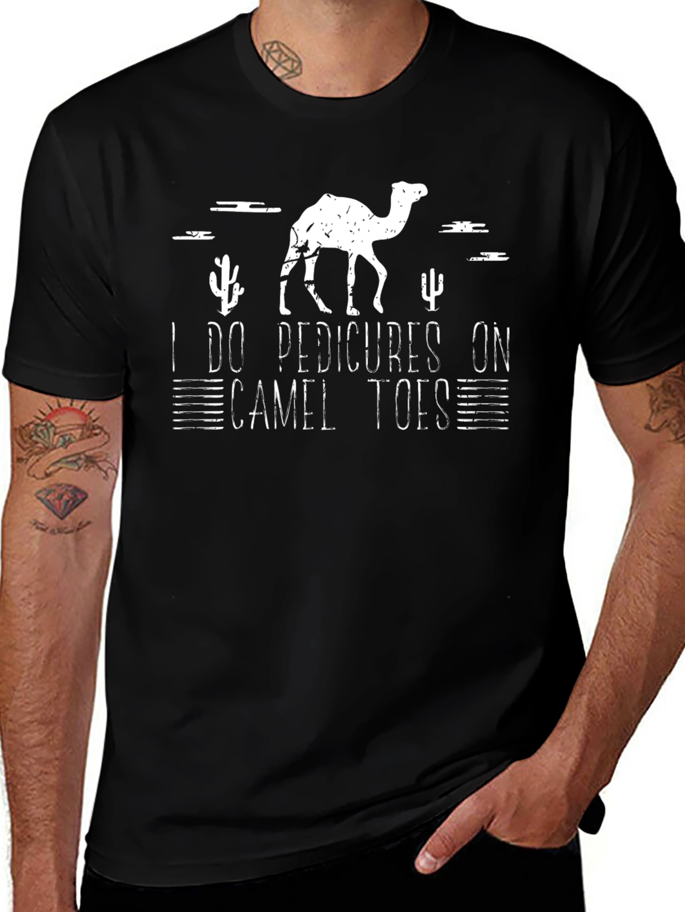 I Do Pedicures On Camel Toes Graphic T-Shirt