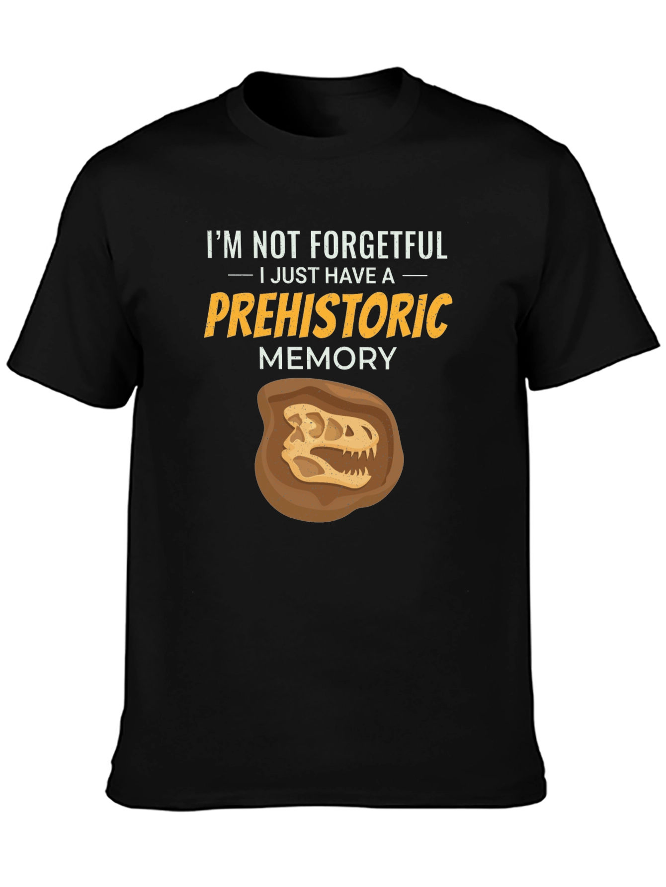 Prehistoric Memory Mens T-Shirt