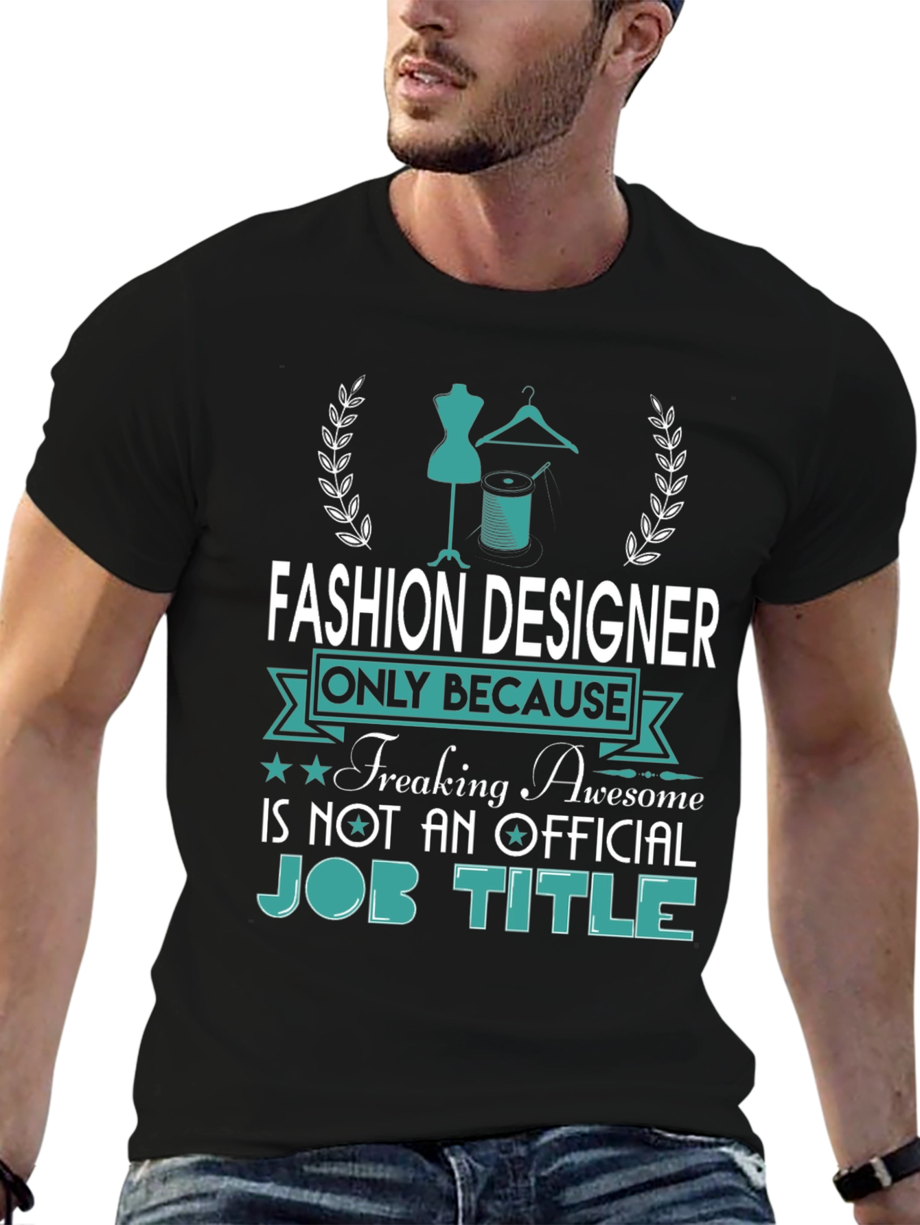 Fashion Designer Awesome Job Title Tee