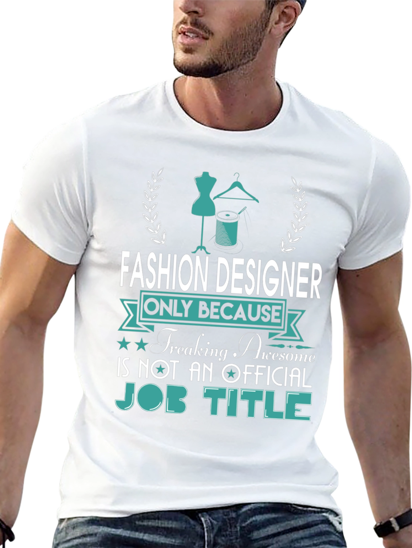 Fashion Designer Awesome Job Title Tee