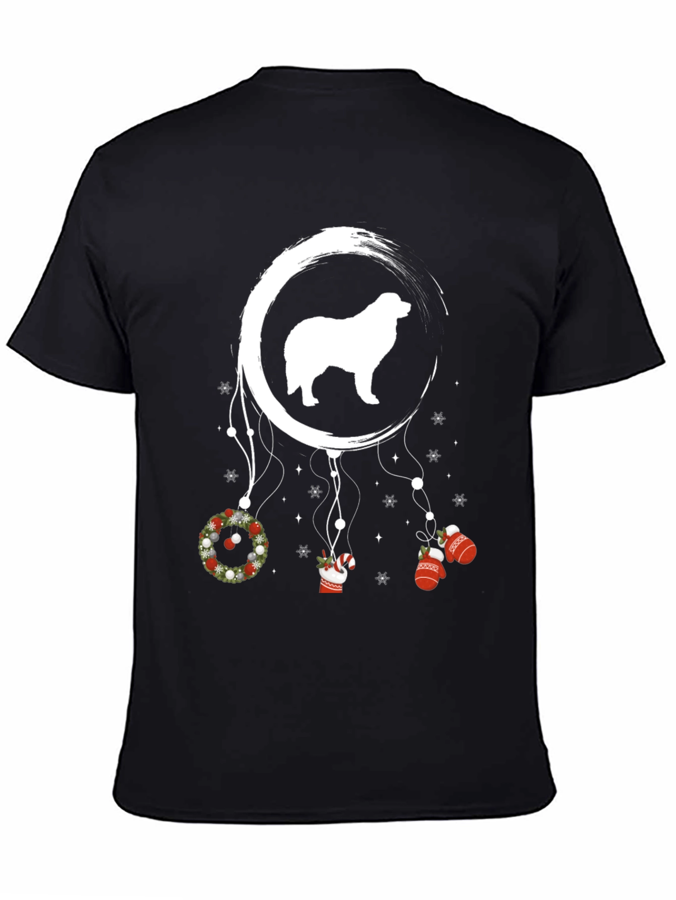 Dog Dreamcatcher Christmas T-Shirt