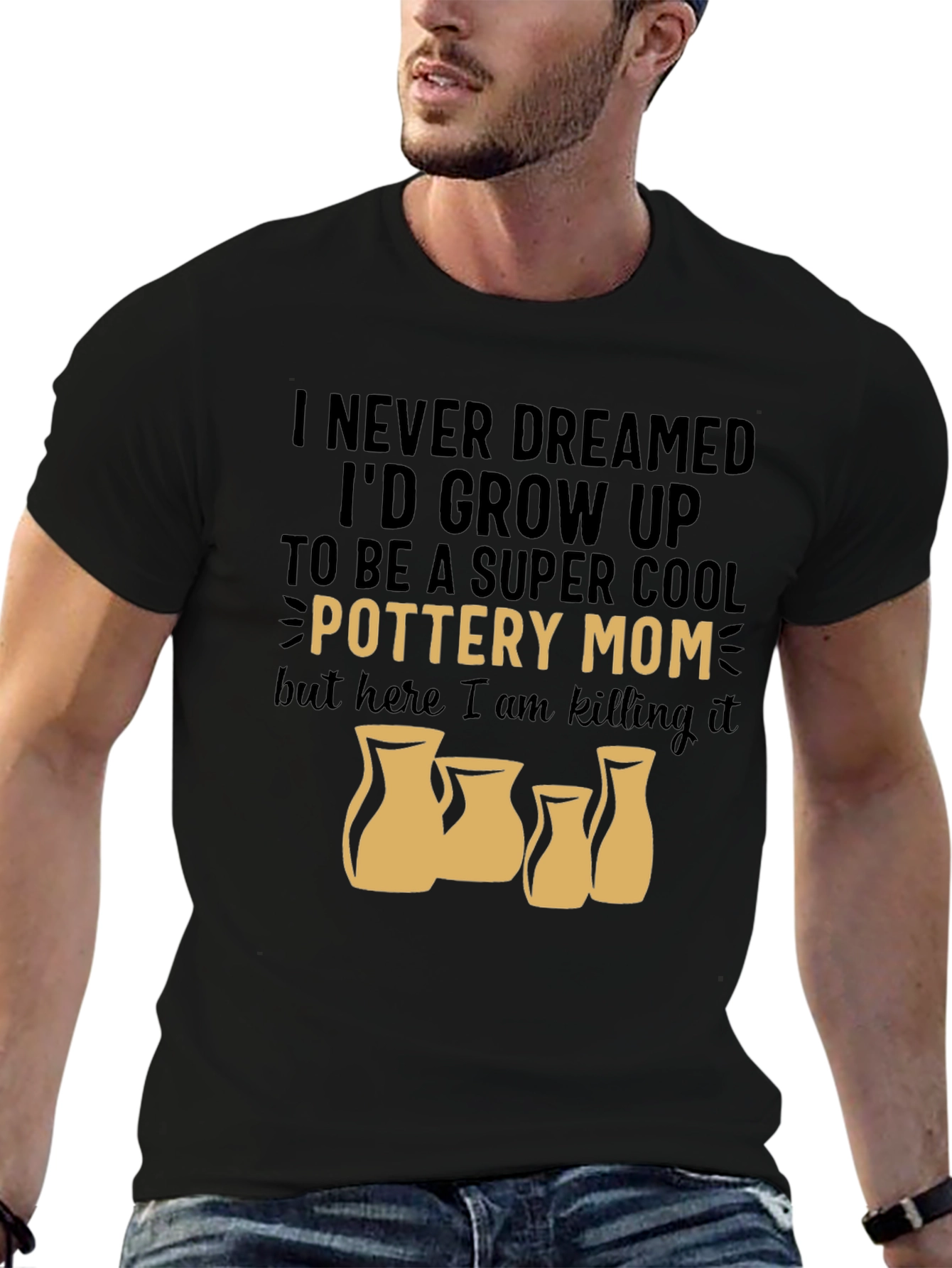 Pottery Mom T-Shirt - Super Cool Clay Artist Tee