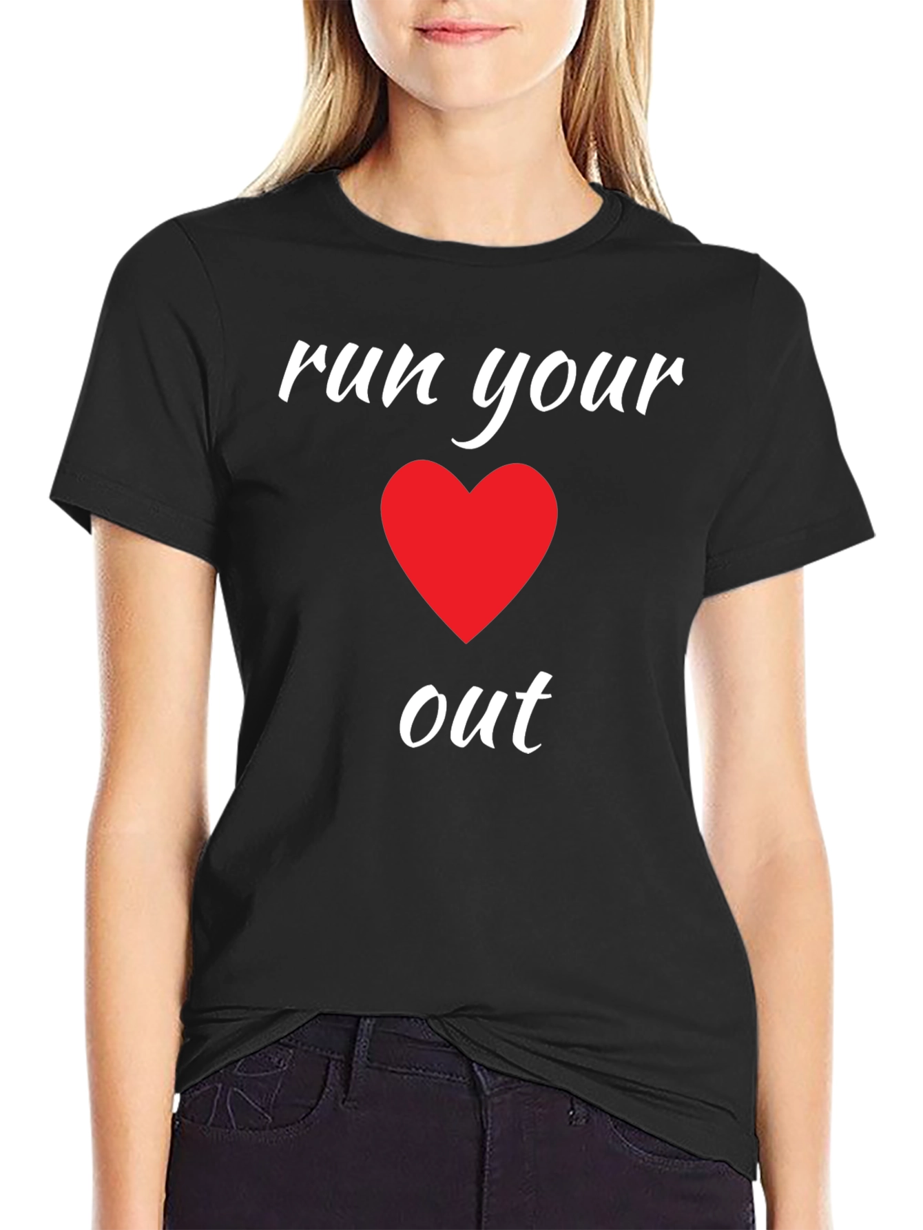 Run Your Heart Out Graphic Tee - Unisex