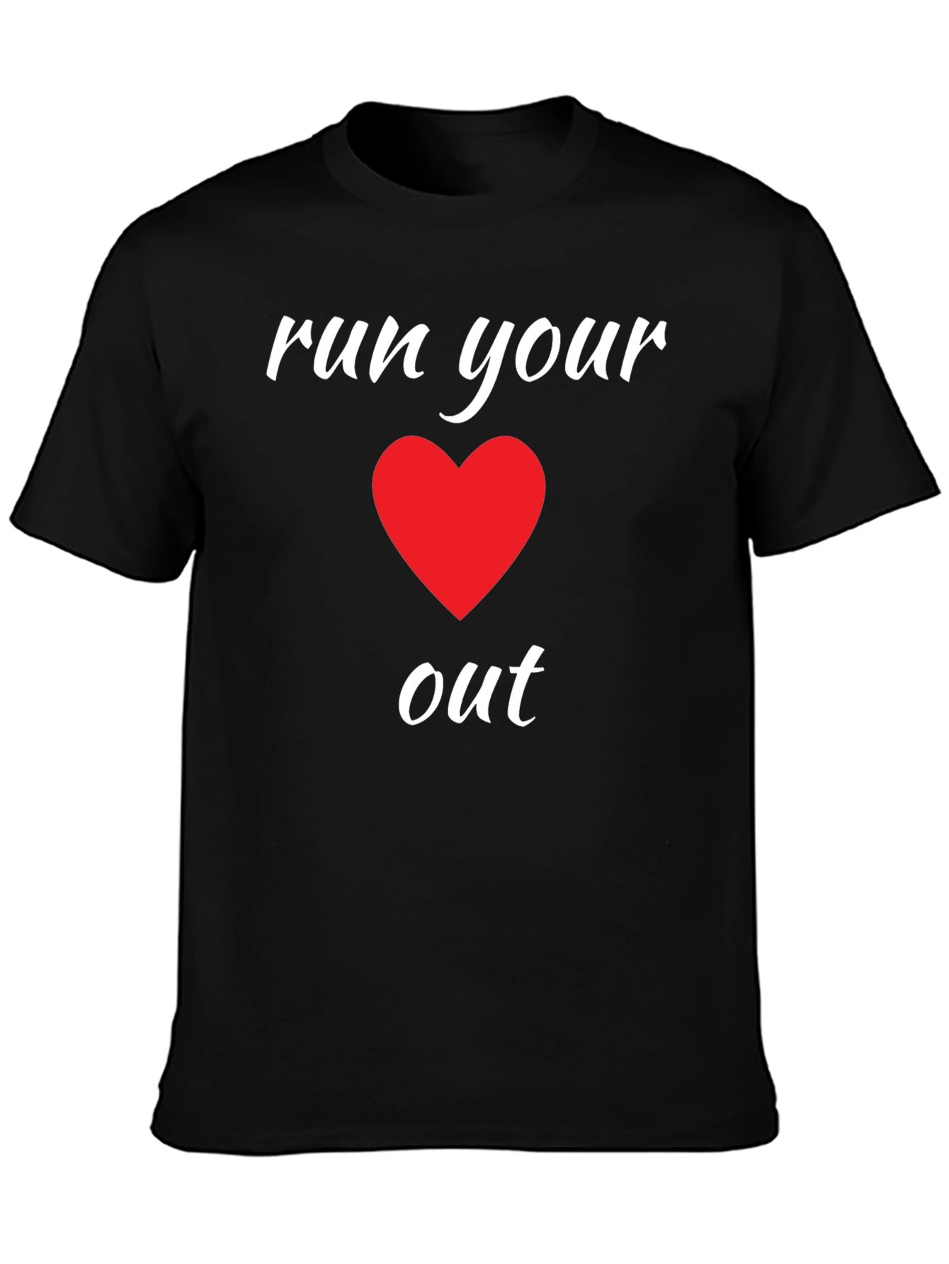 Run Your Heart Out Graphic Tee - Unisex