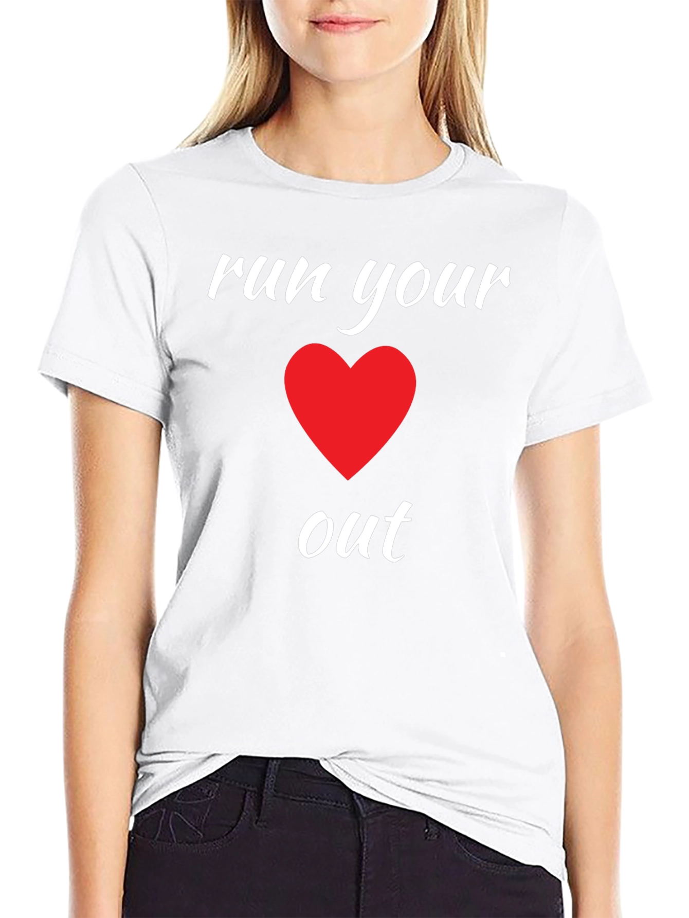 Run Your Heart Out Graphic Tee - Unisex