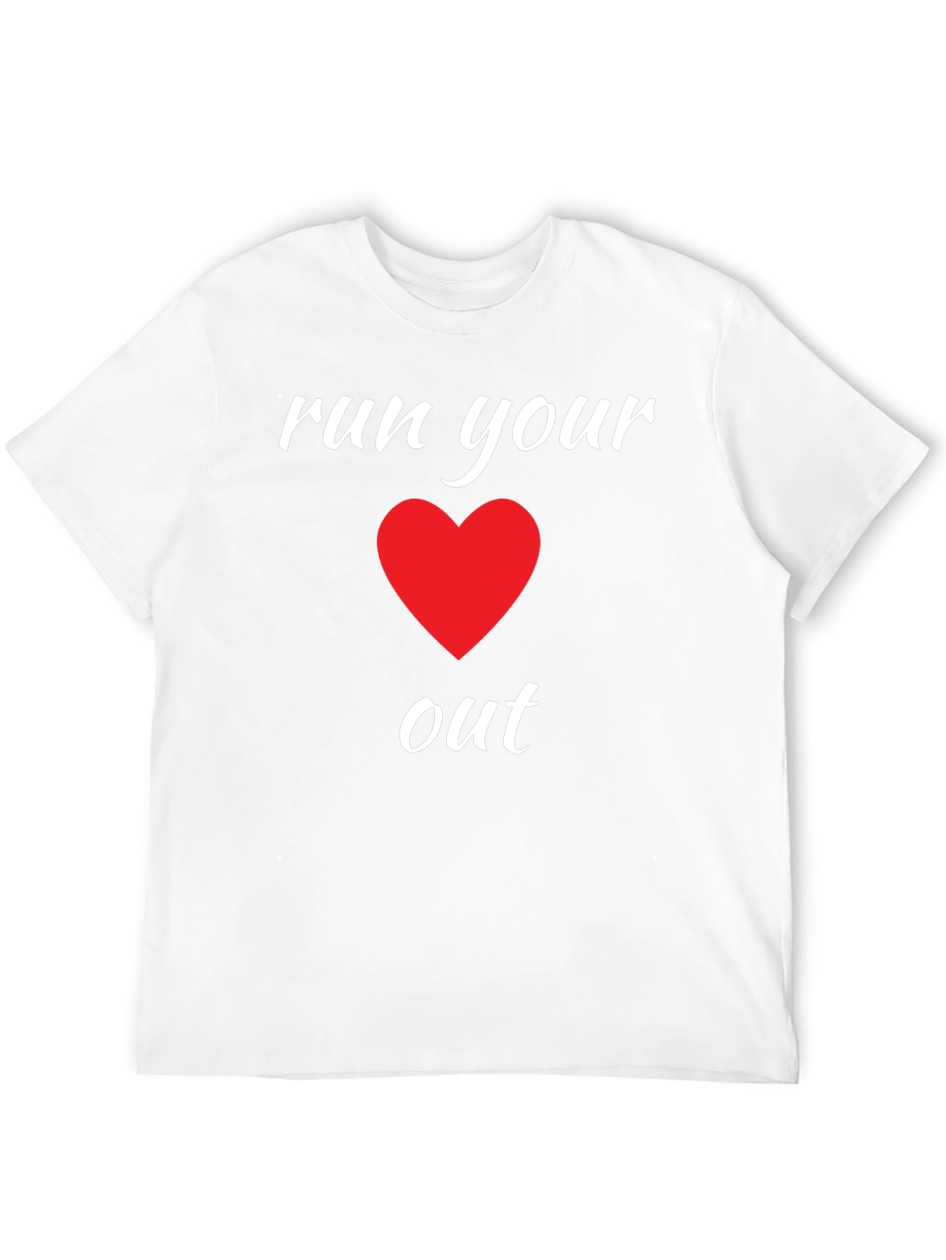 Run Your Heart Out Graphic Tee - Unisex