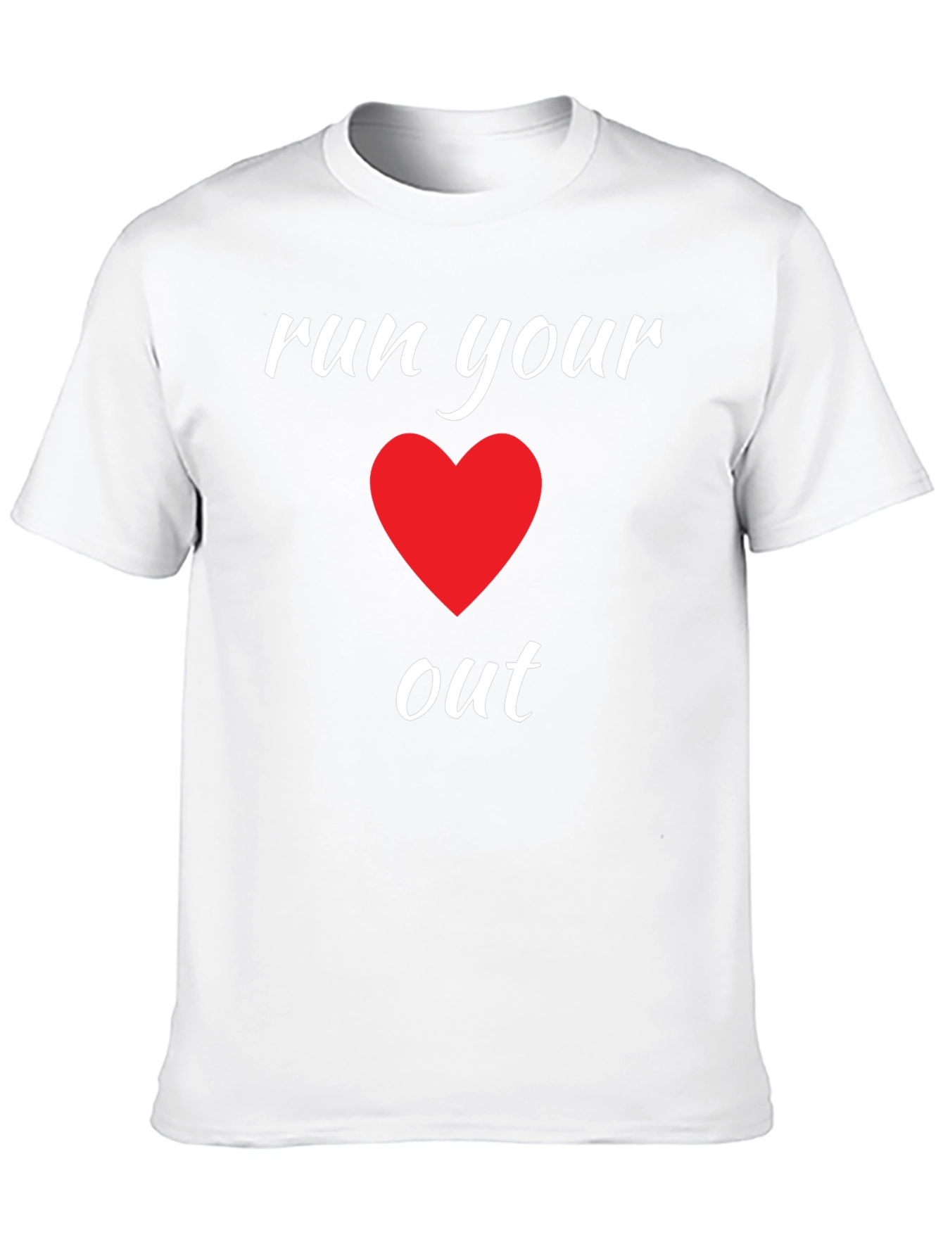 Run Your Heart Out Graphic Tee - Unisex