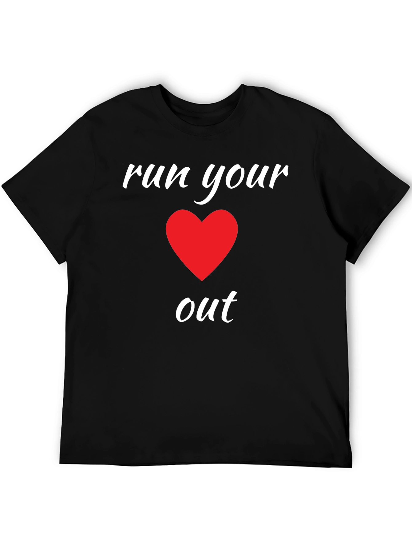 Run Your Heart Out Graphic Tee - Unisex