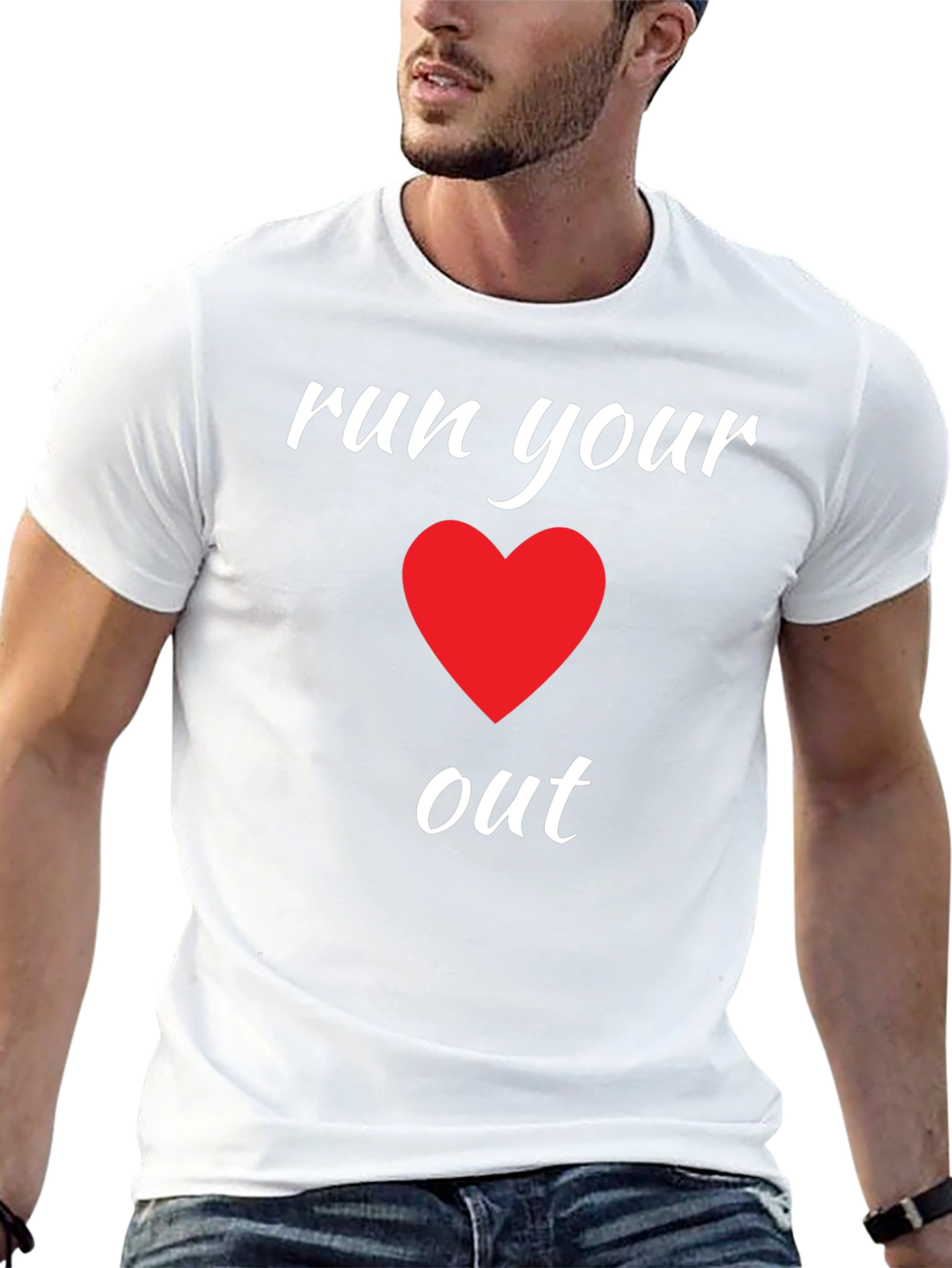 Run Your Heart Out Graphic Tee - Unisex