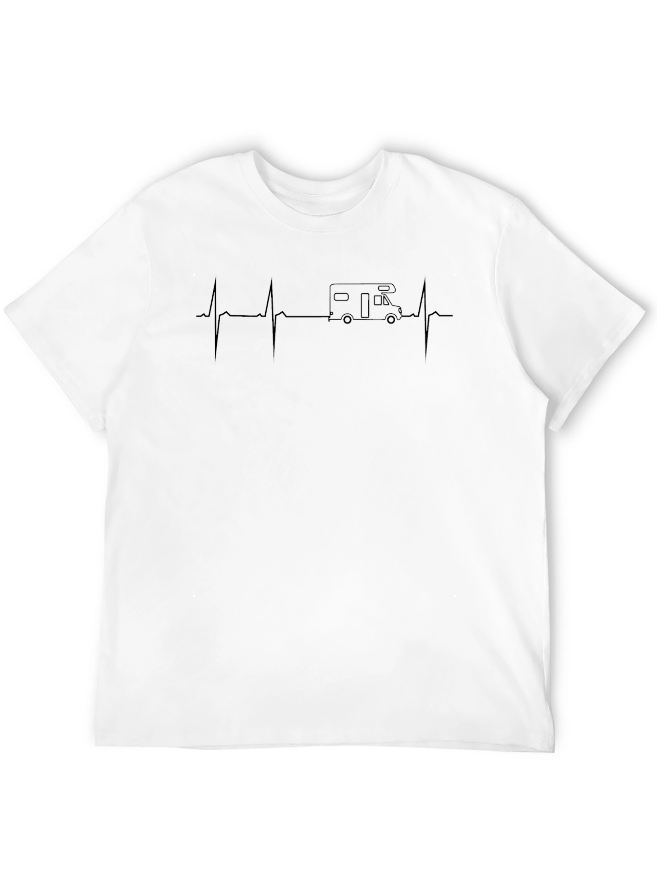 RV Heartbeat T-Shirt - Camping Life Tee