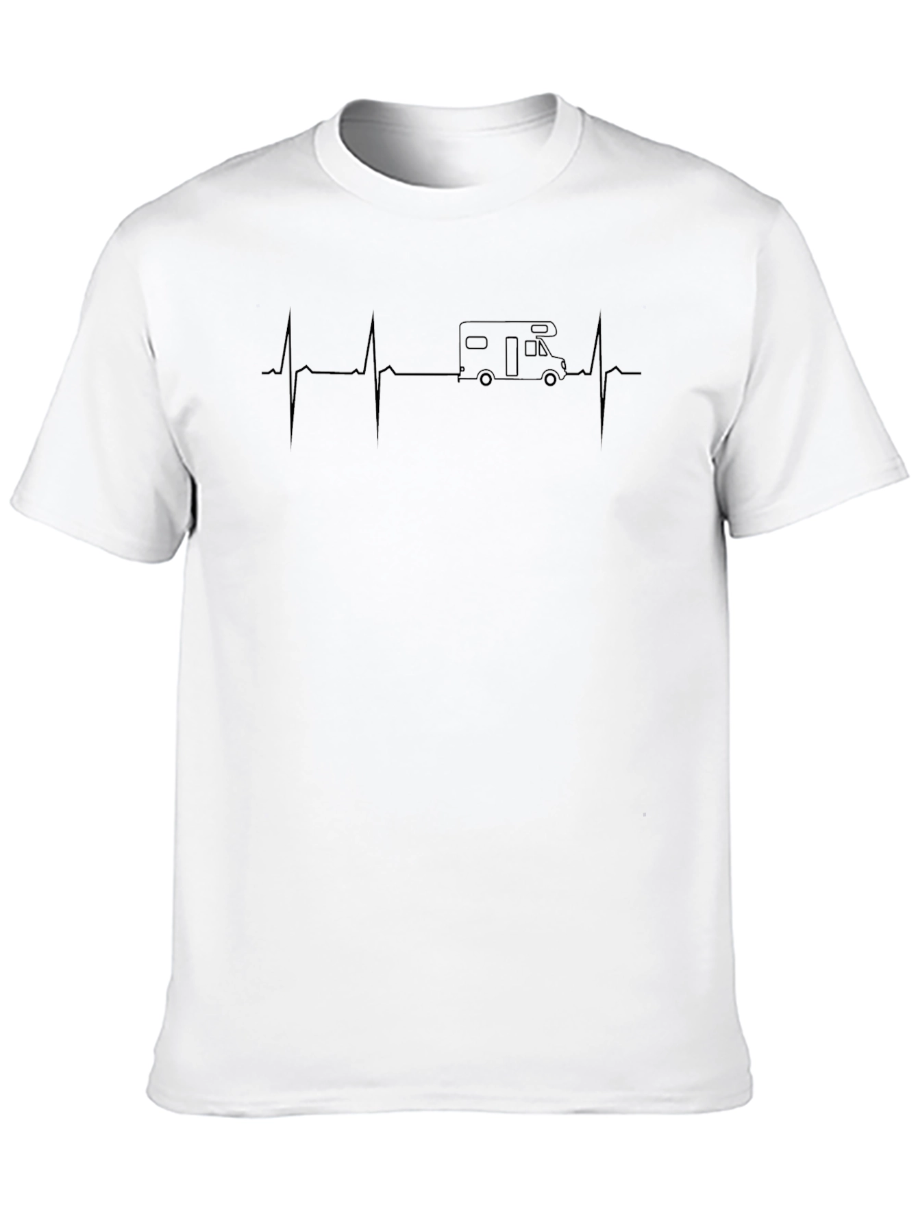RV Heartbeat T-Shirt - Camping Life Tee
