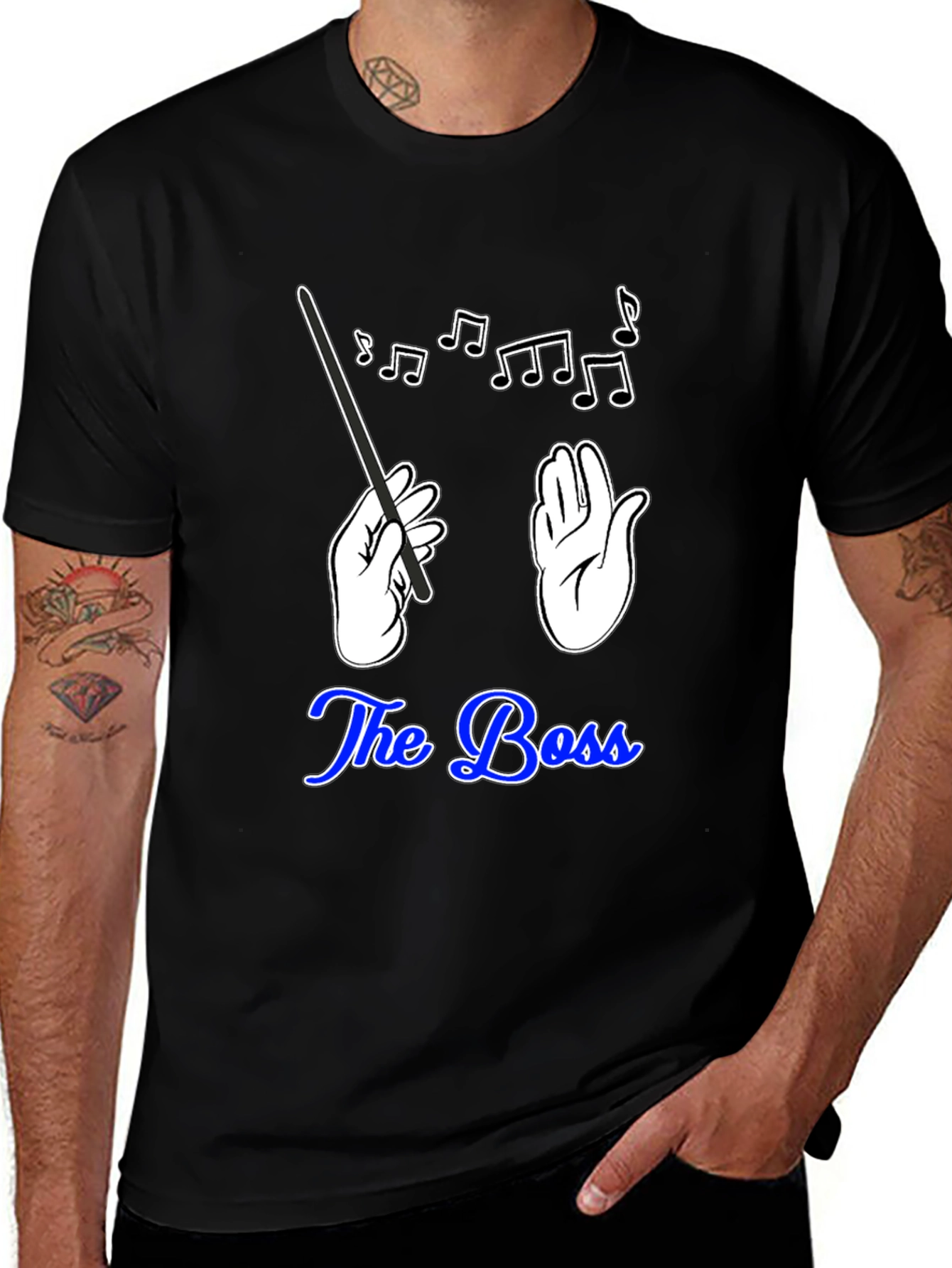 The Boss Music Conductor T-Shirt