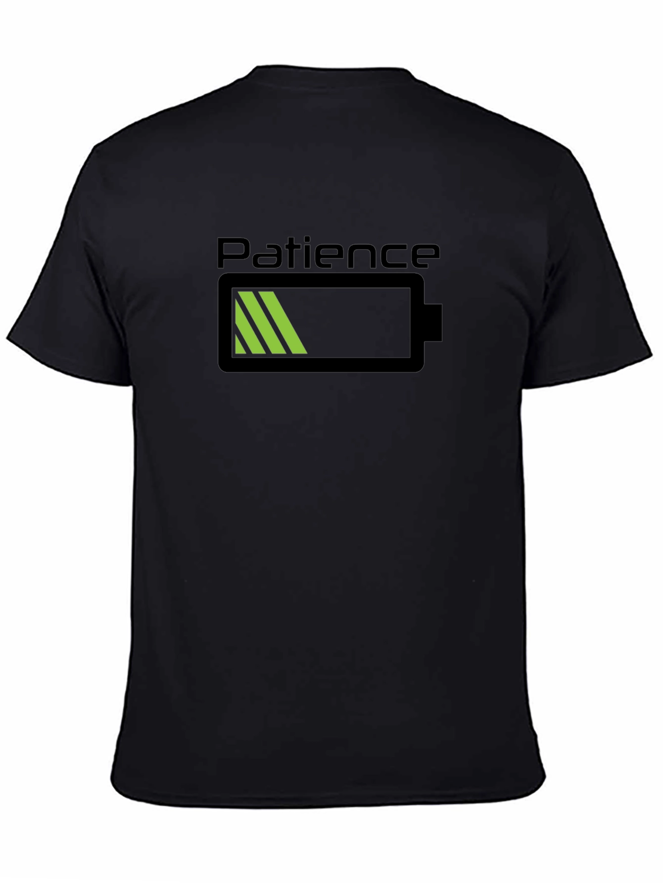 Low Patience Battery Graphic Tee - Black