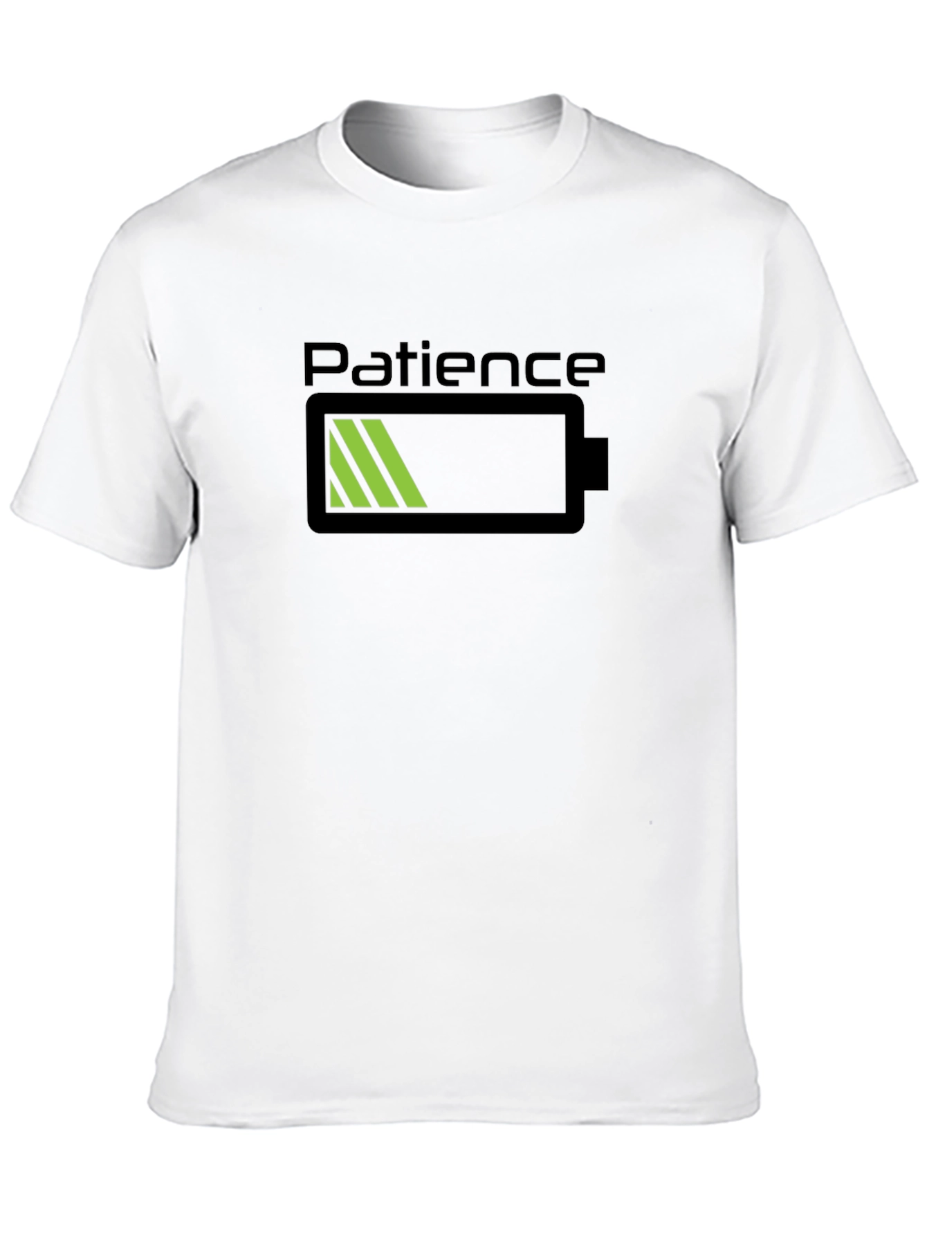 Low Patience Battery Graphic Tee - Black