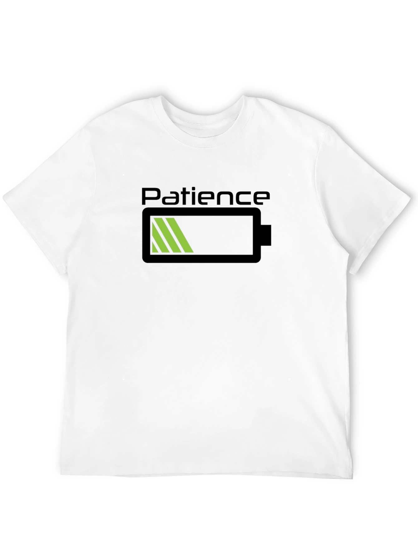 Low Patience Battery Graphic Tee - Black